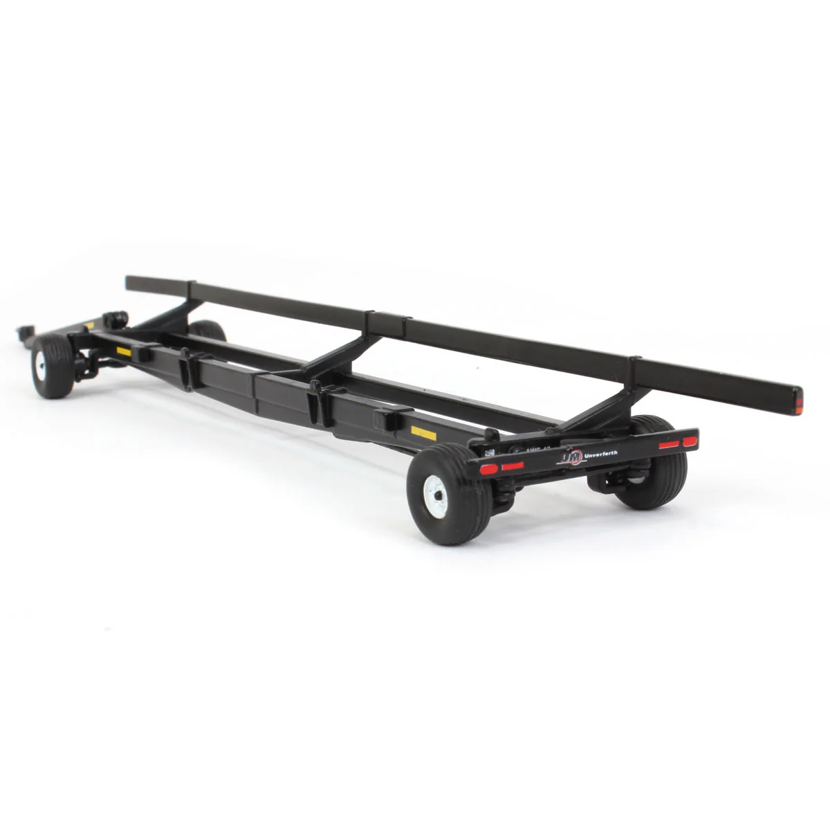 1/64 Unverferth AWS Fieldrunner Header Trailer by SpecCast, Black - Image 4