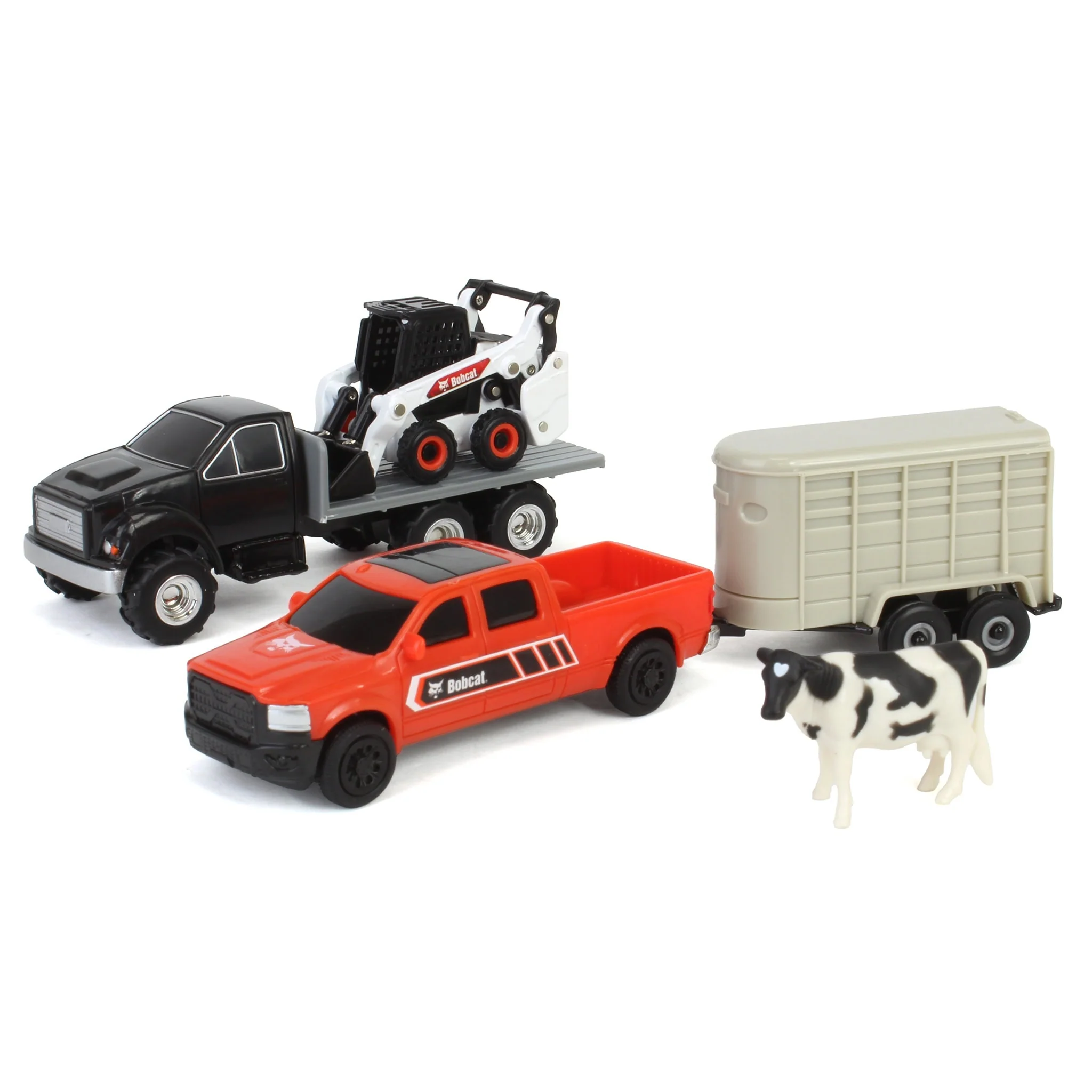 1/64 Bobcat 5 Piece Construction & Farming Sets - Image 2