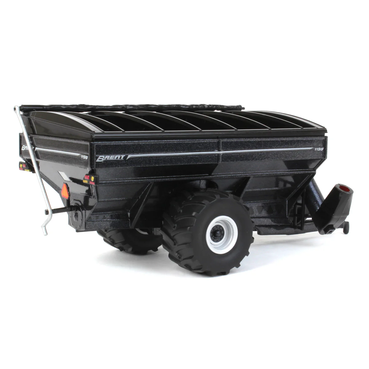 1/64 Brent 1198 Avalanche Grain Cart with Flotation Tires by SpecCast, Metallic Black - Image 3