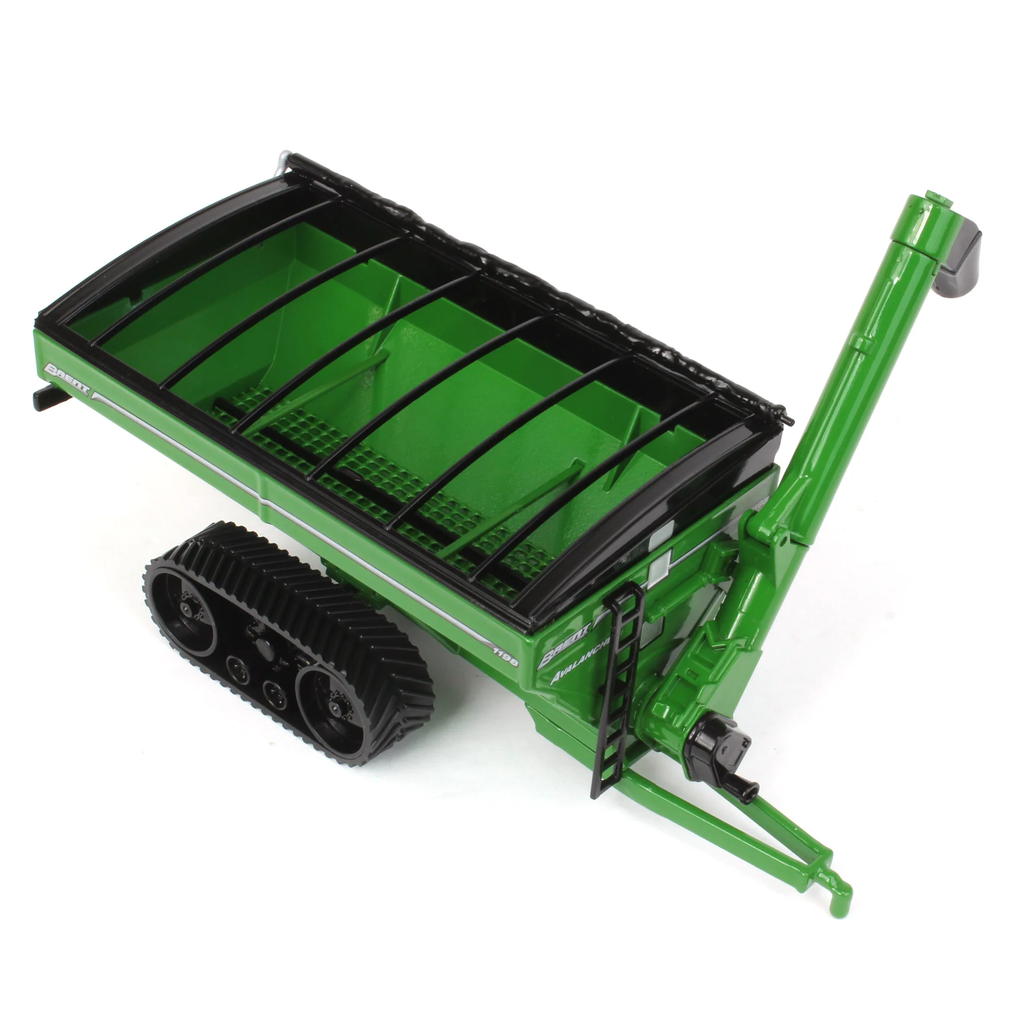 1/64 Brent 1198 Avalanche Grain Cart with Tracks, Green - Image 5