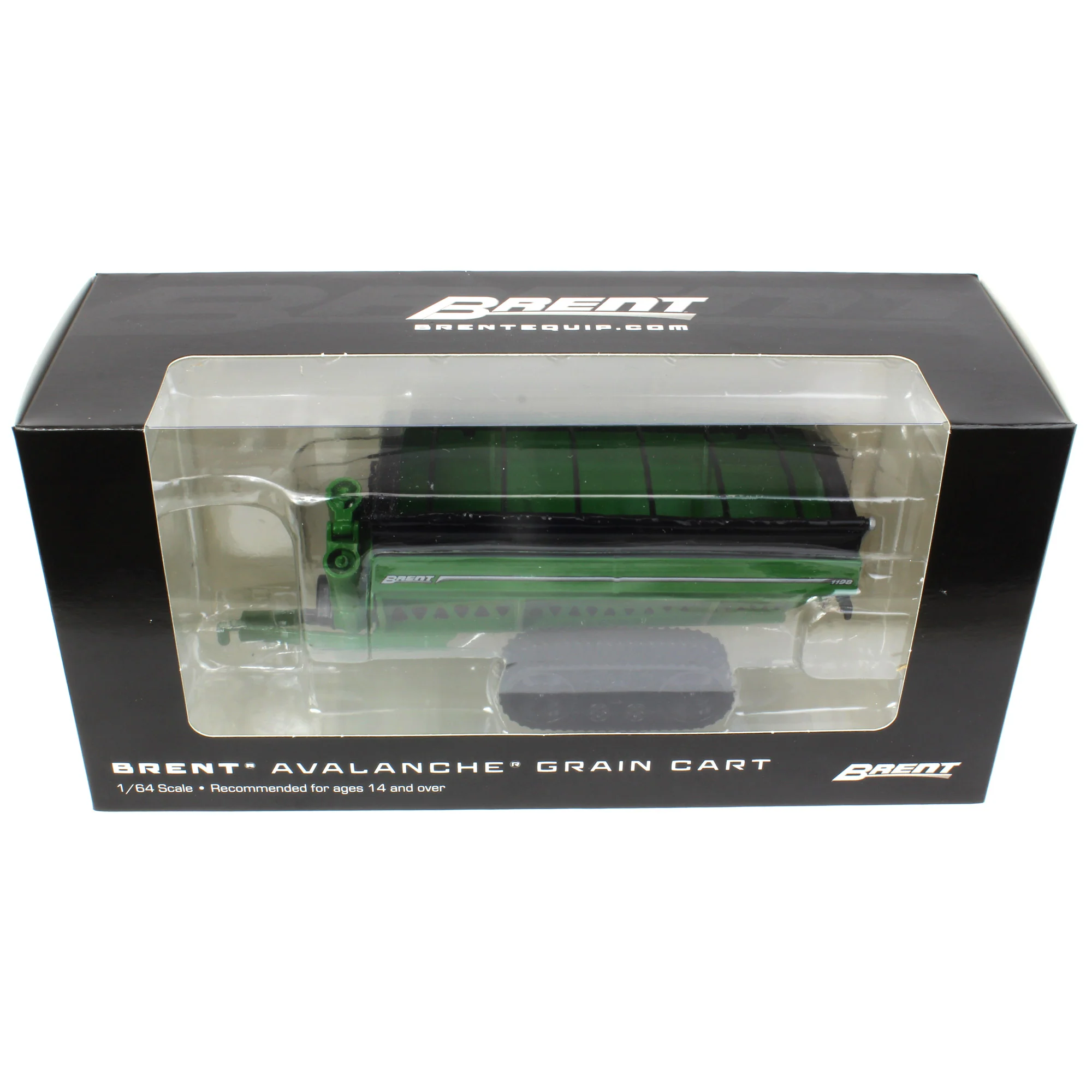 1/64 Brent 1198 Avalanche Grain Cart with Tracks, Green - Image 6