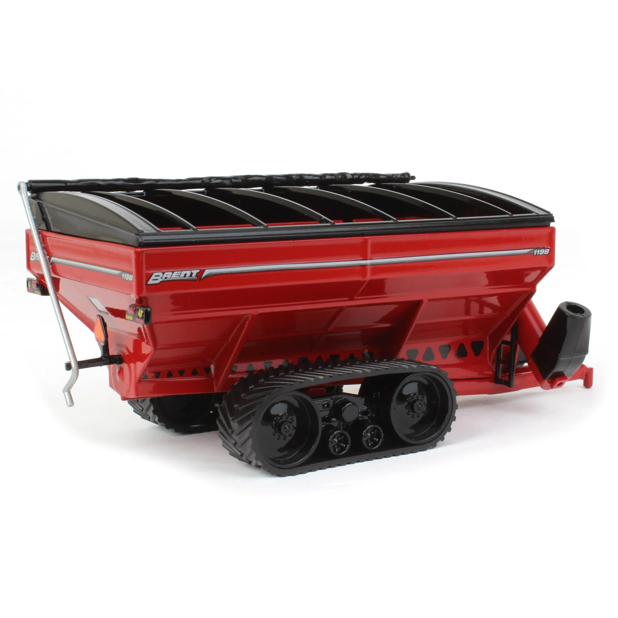 1/64 Brent 1198 Avalanche Grain Cart with Tracks by SpecCast, Red - Image 3