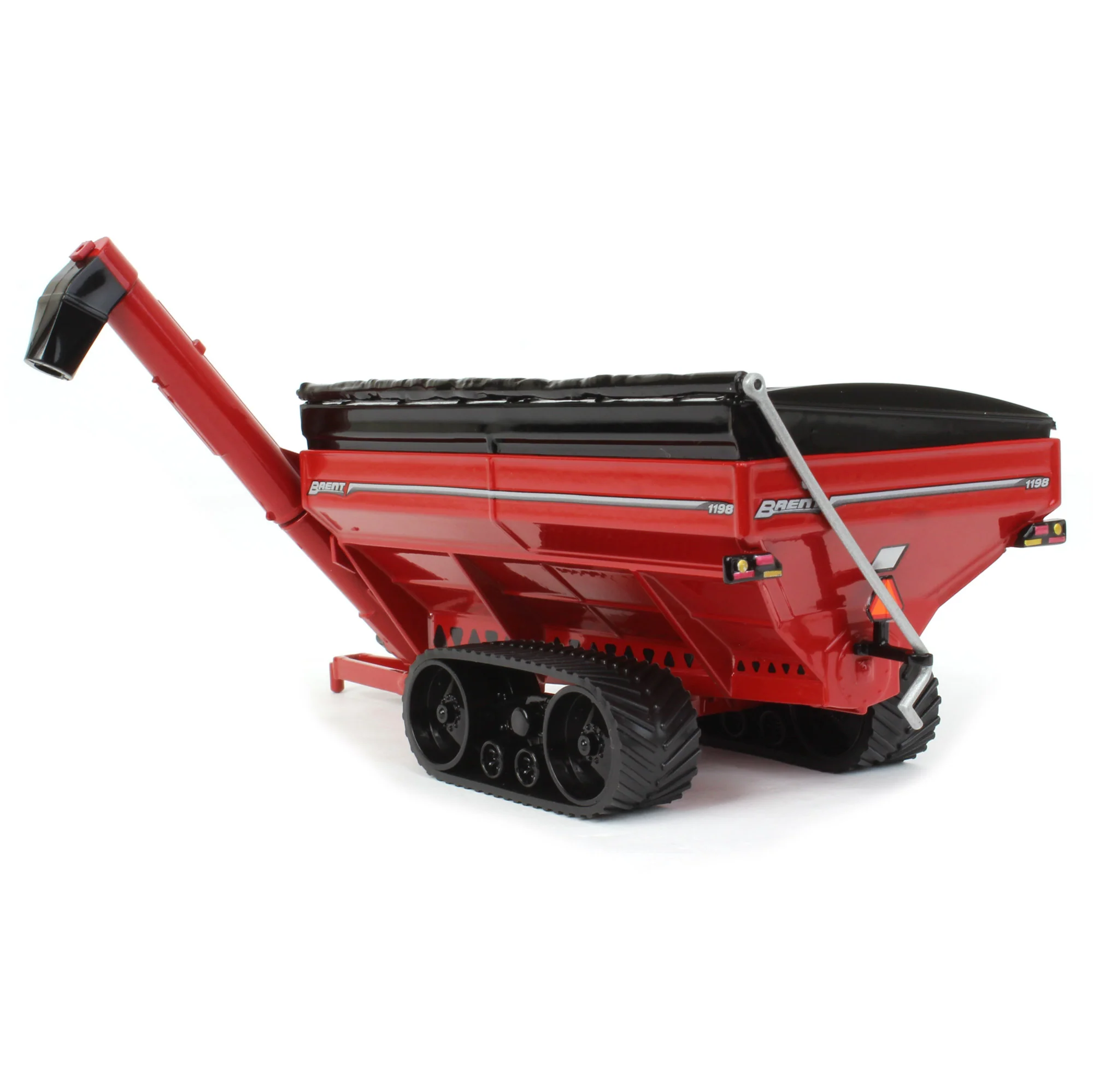 1/64 Brent 1198 Avalanche Grain Cart with Tracks by SpecCast, Red - Image 4