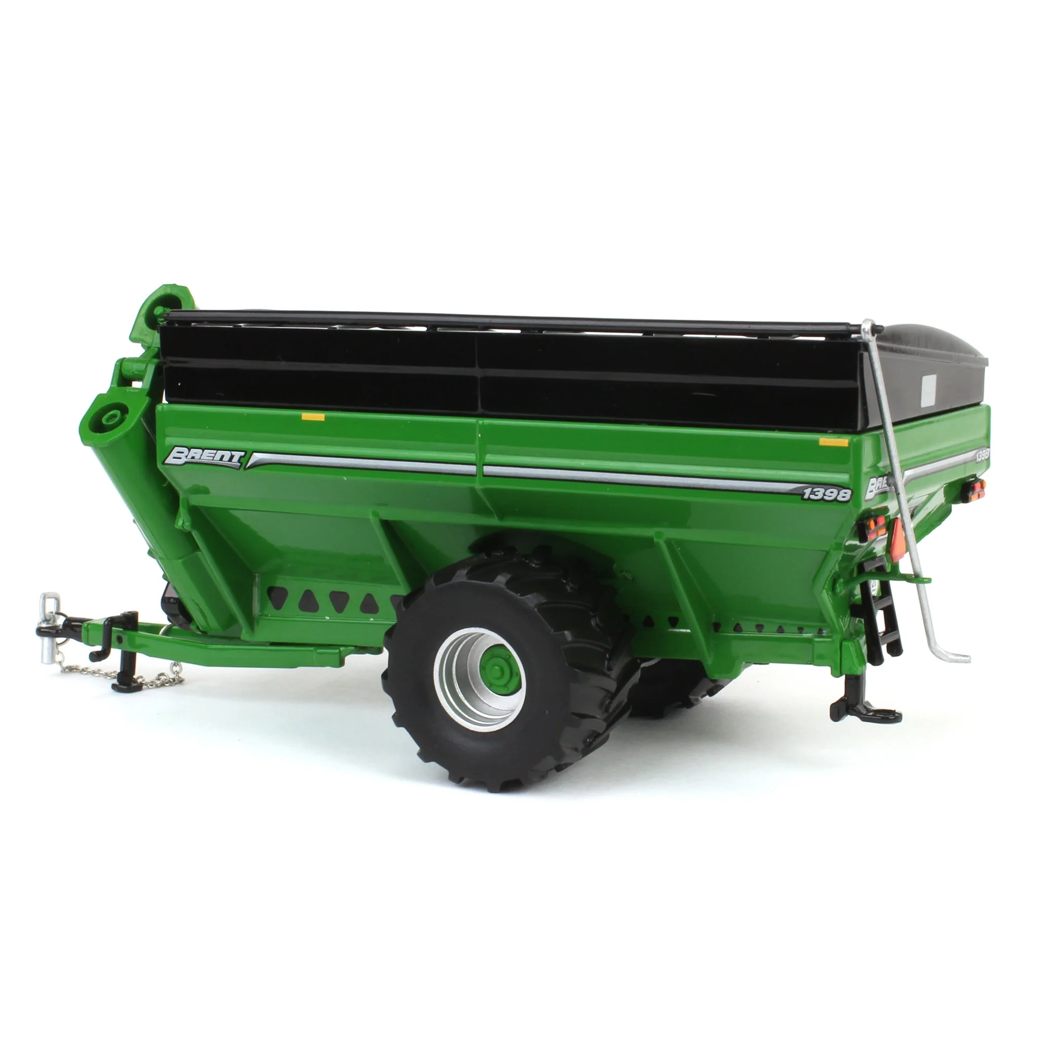 1/64 Brent 1398 Grain Cart with Flotation Tires by SpecCast, Green - Image 4