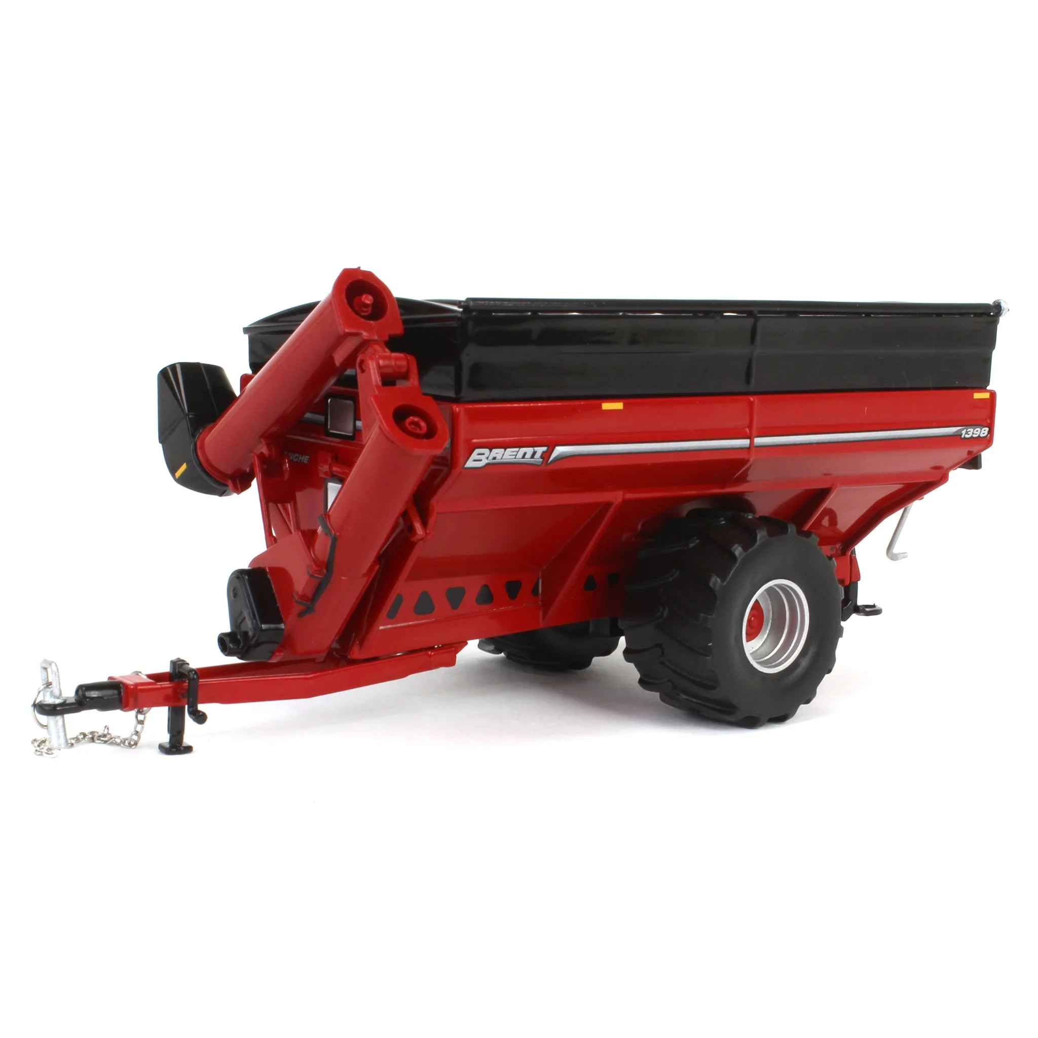 1/64 Brent 1398 Grain Cart with Flotation Tires by SpecCast, Red