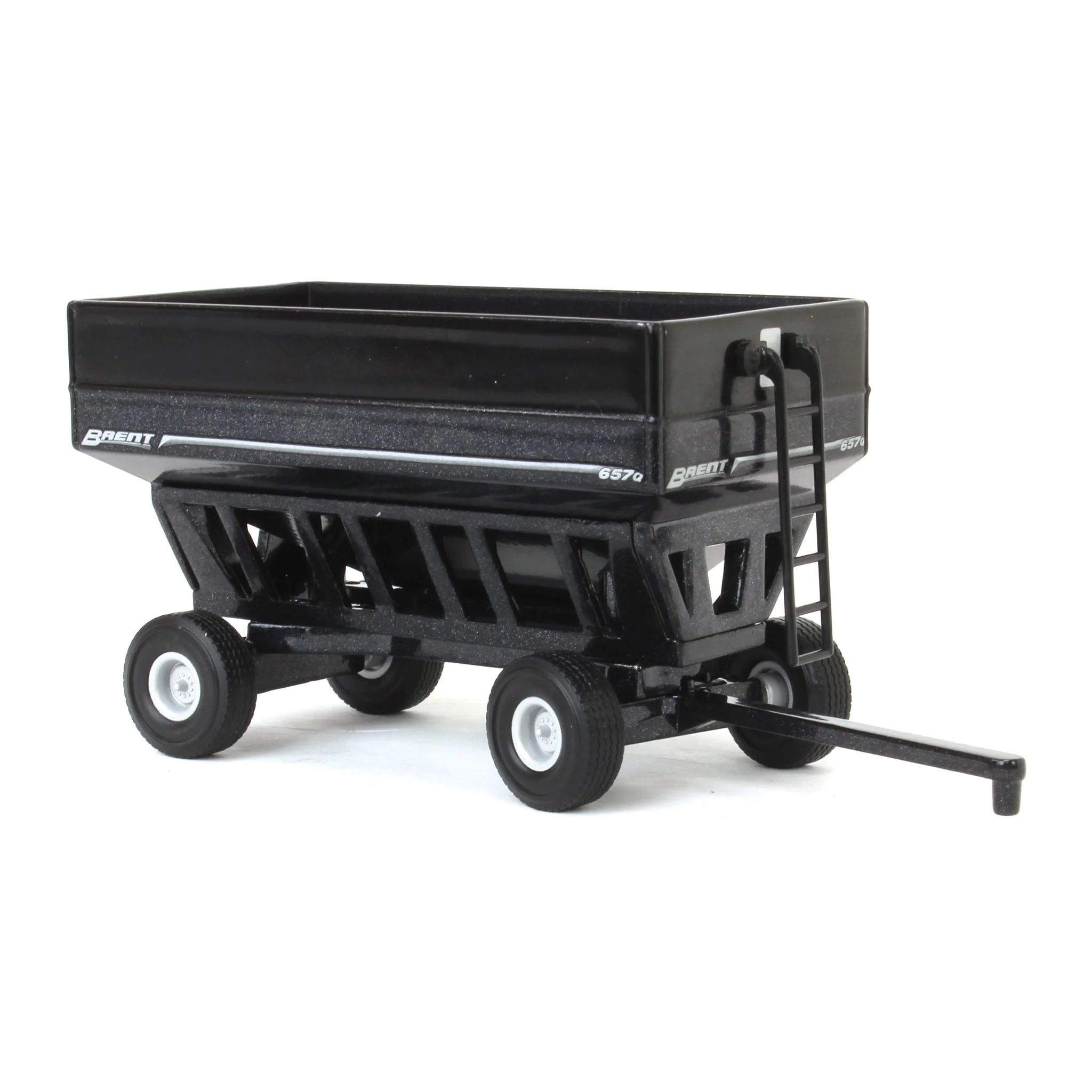 1/64 Brent 657Q Gravity Wagon by SpecCast, Metallic Black - Image 2
