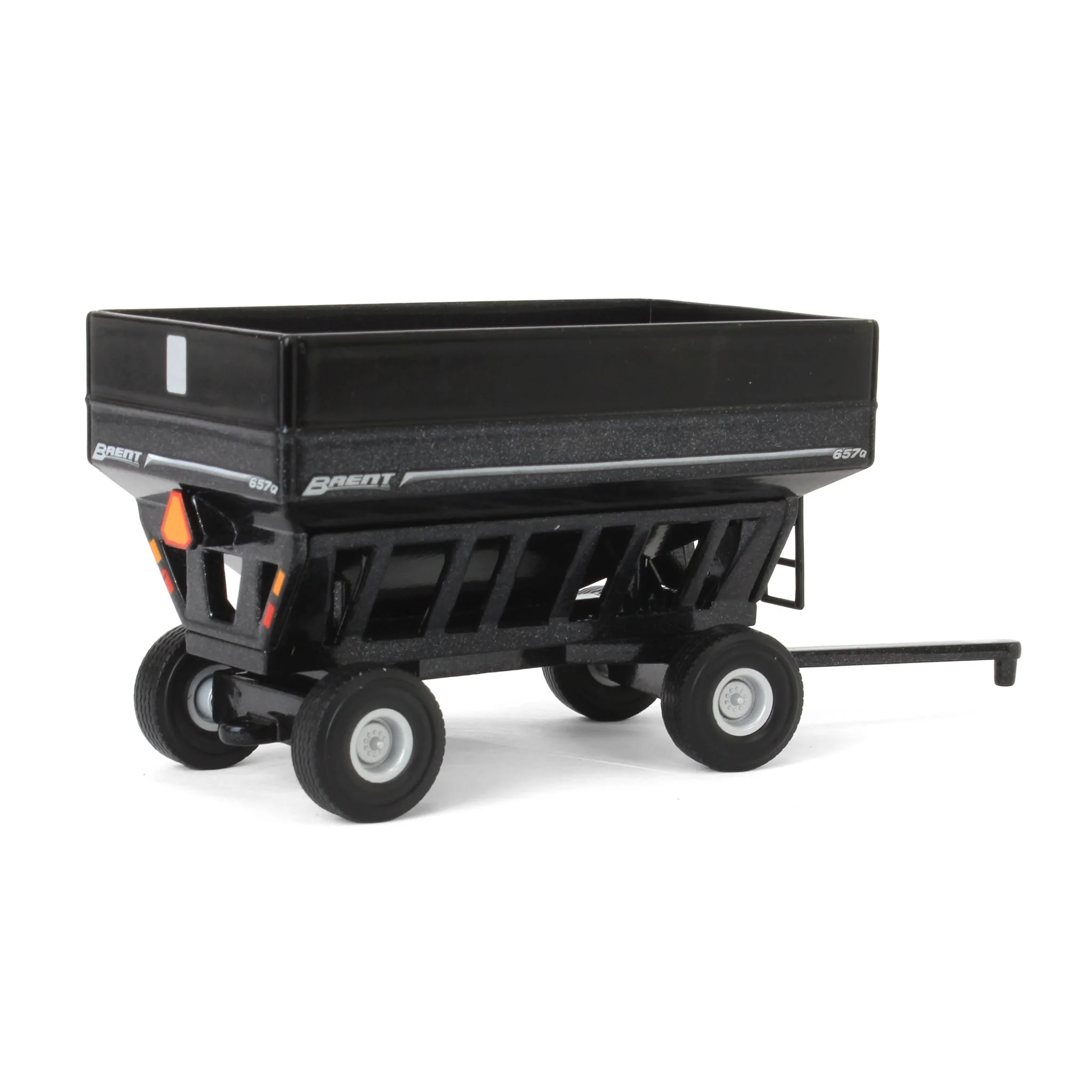 1/64 Brent 657Q Gravity Wagon by SpecCast, Metallic Black - Image 3
