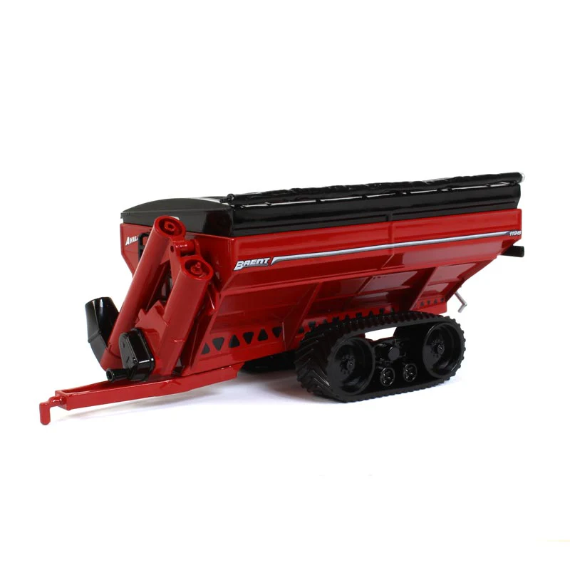 1/64 Brent Avalanche 1196 Grain Cart on Tracks in Red by SpecCast - Image 2