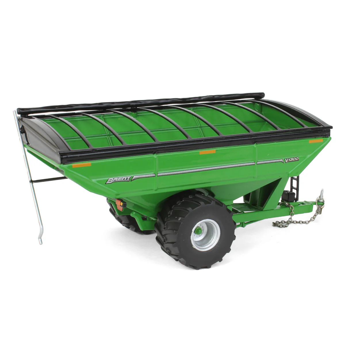 1/64 Brent V1300 Grain Cart with Flotation Tires by SpecCast, Green - Image 3