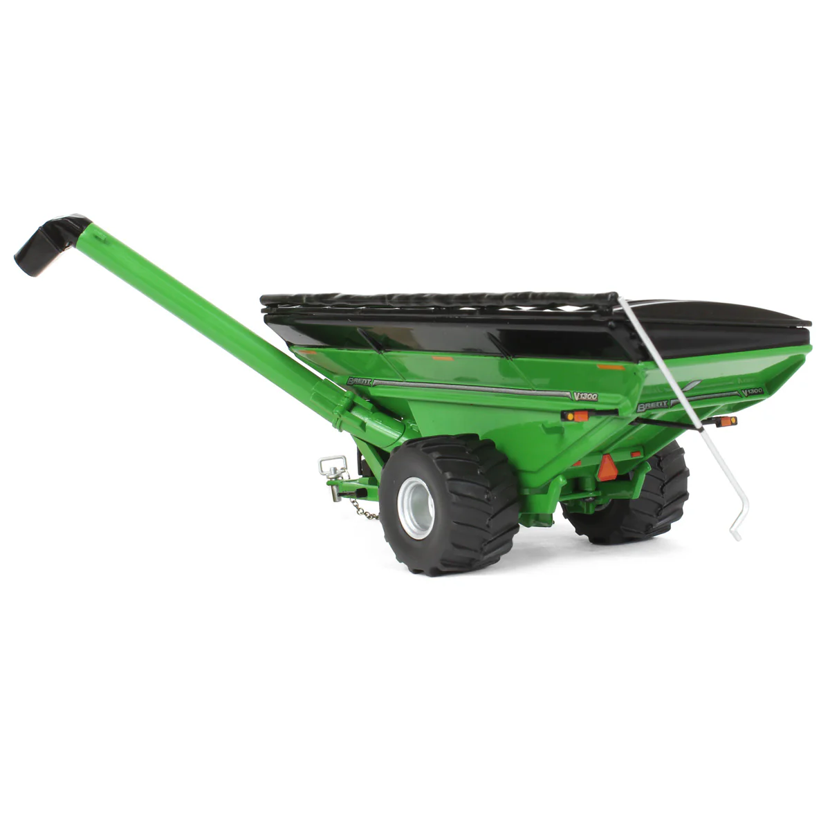 1/64 Brent V1300 Grain Cart with Flotation Tires by SpecCast, Green - Image 4