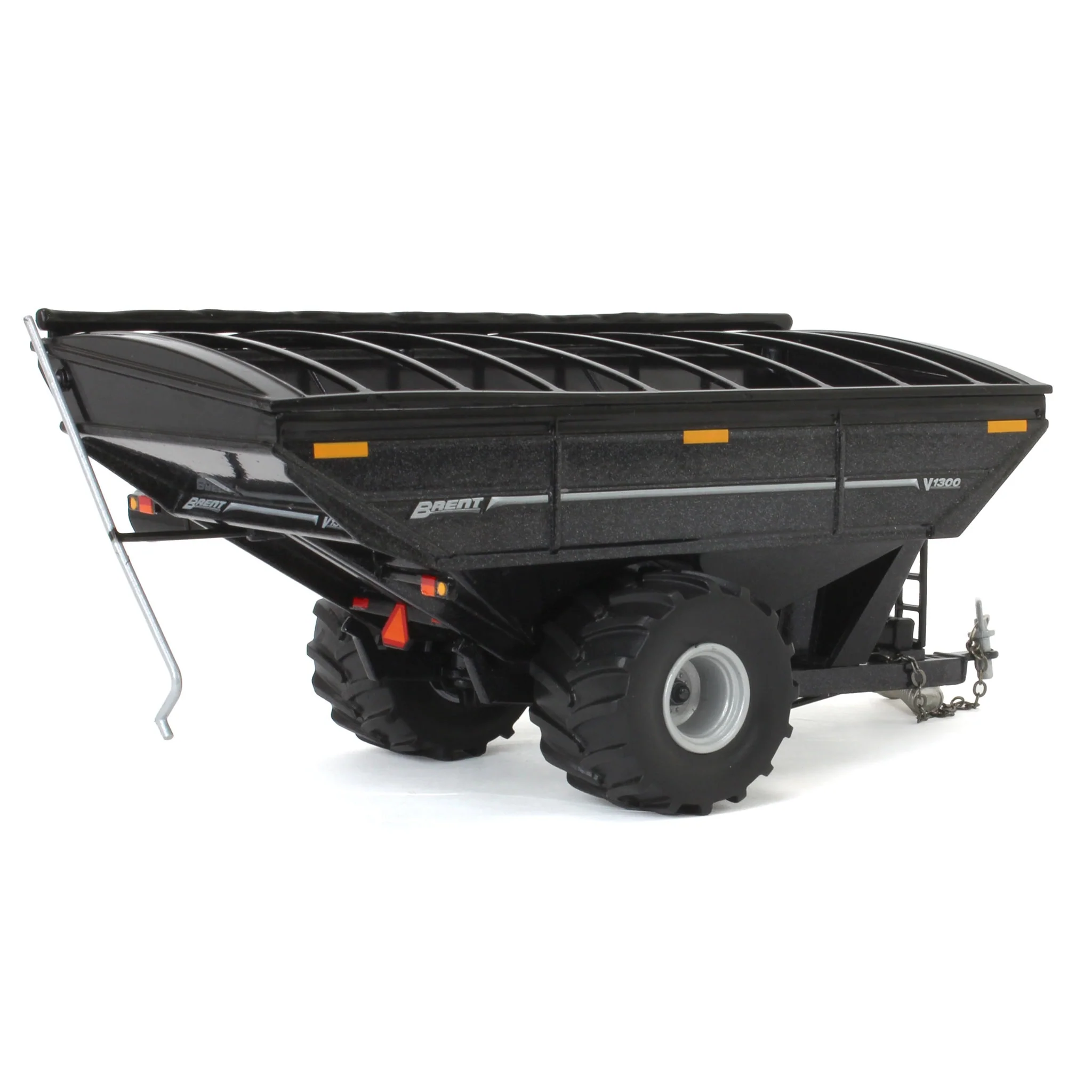 1/64 Brent V1300 Grain Cart with Flotation Tires by SpecCast, Metallic Black - Image 3