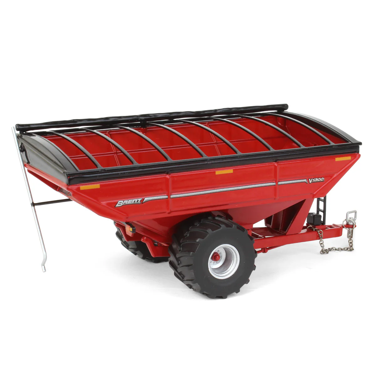 1/64 Brent V1300 Grain Cart with Flotation Tires by SpecCast, Red - Image 3