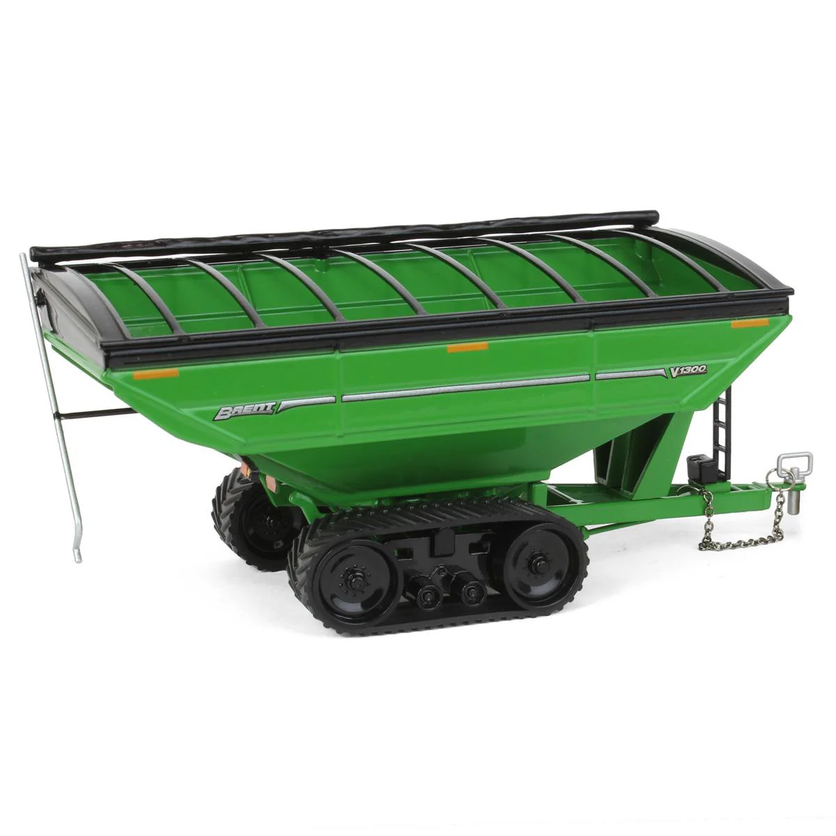 1/64 Brent V1300 Grain Cart with Tracks by SpecCast, Green - Image 3