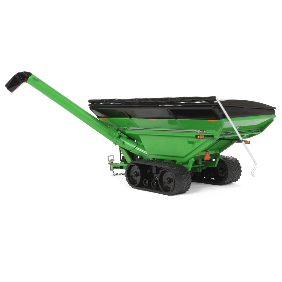 1/64 Brent V1300 Grain Cart with Tracks by SpecCast, Green - Image 4