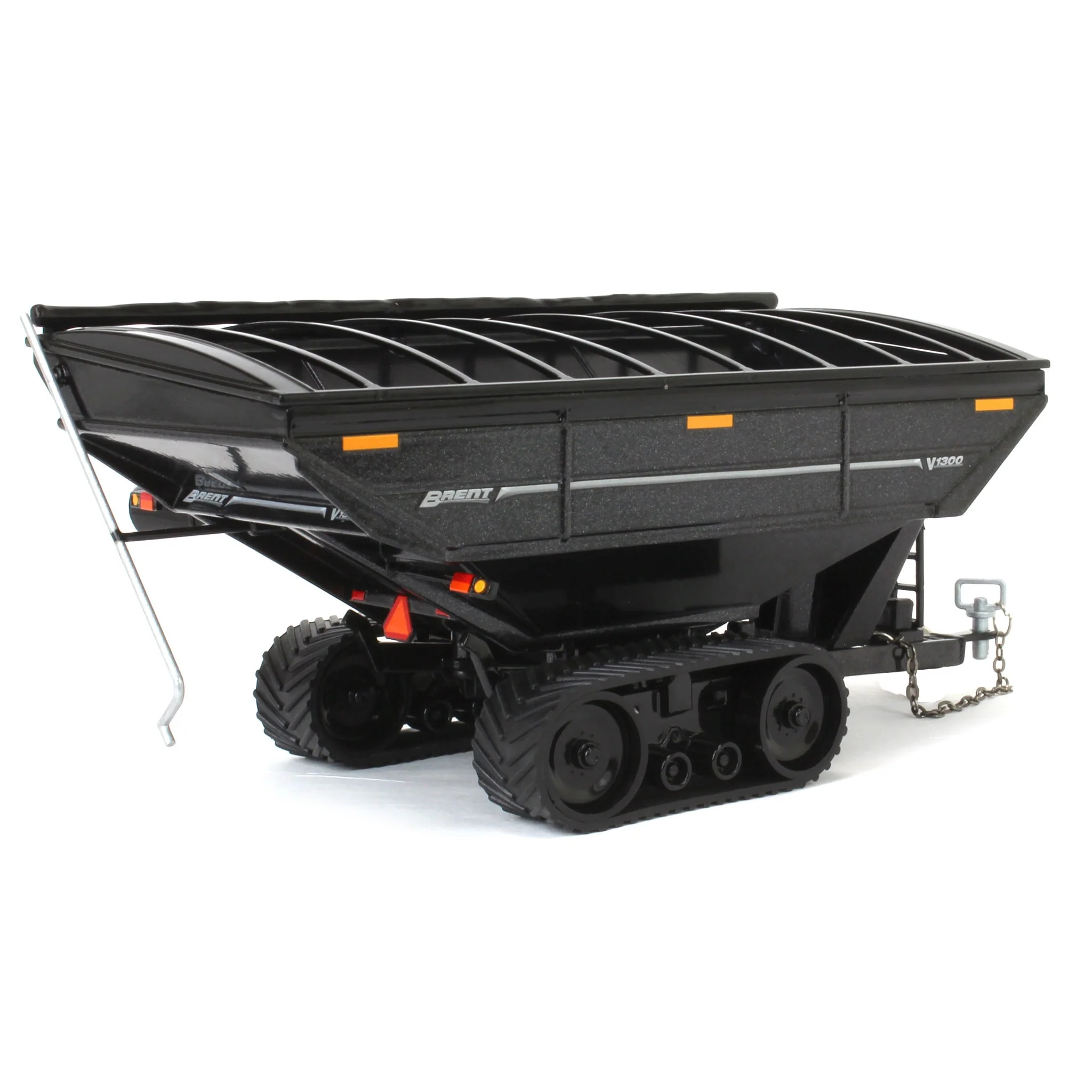 1/64 Brent V1300 Grain Cart with Tracks by SpecCast, Metallic Black - Image 3