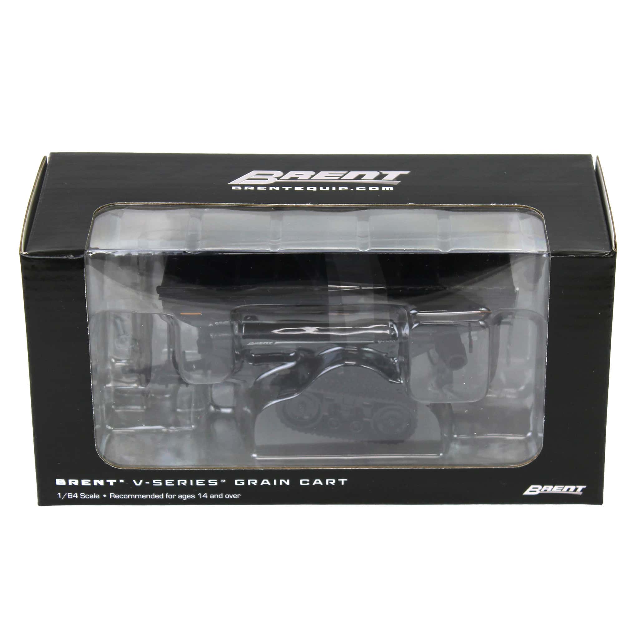1/64 Brent V1300 Grain Cart with Tracks by SpecCast, Metallic Black - Image 5