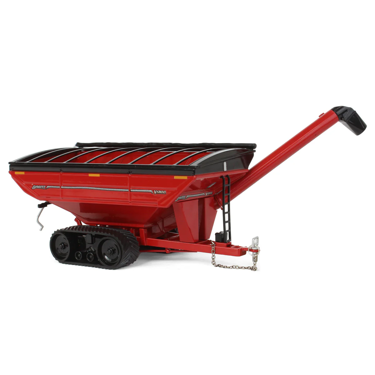 1/64 Brent V1300 Grain Cart with Tracks, Red - Image 2