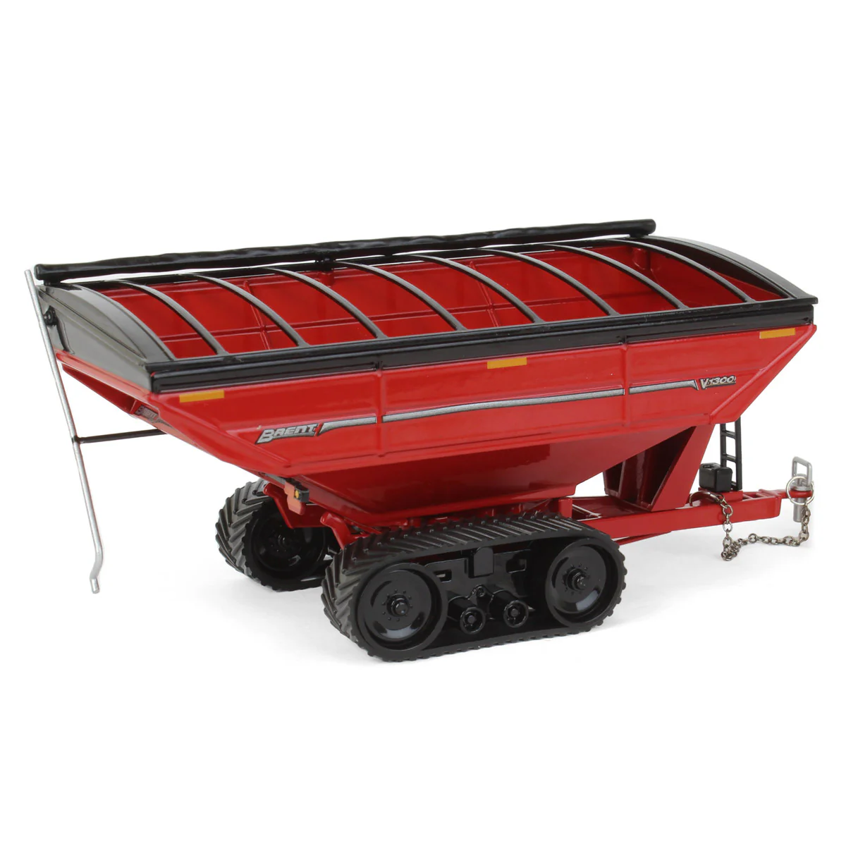 1/64 Brent V1300 Grain Cart with Tracks, Red - Image 3