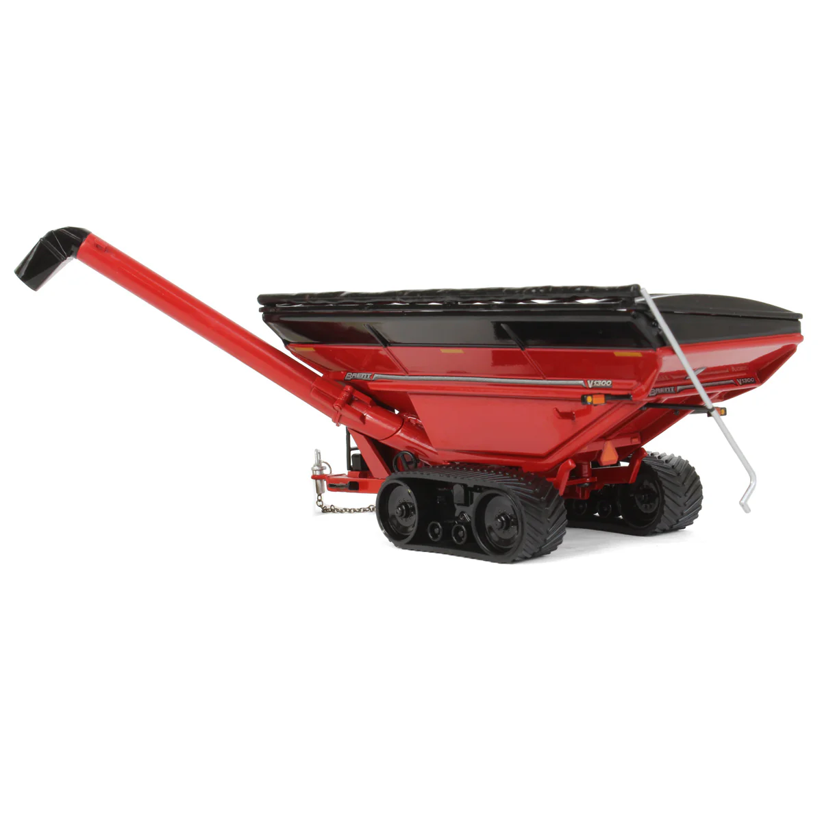 1/64 Brent V1300 Grain Cart with Tracks, Red - Image 4