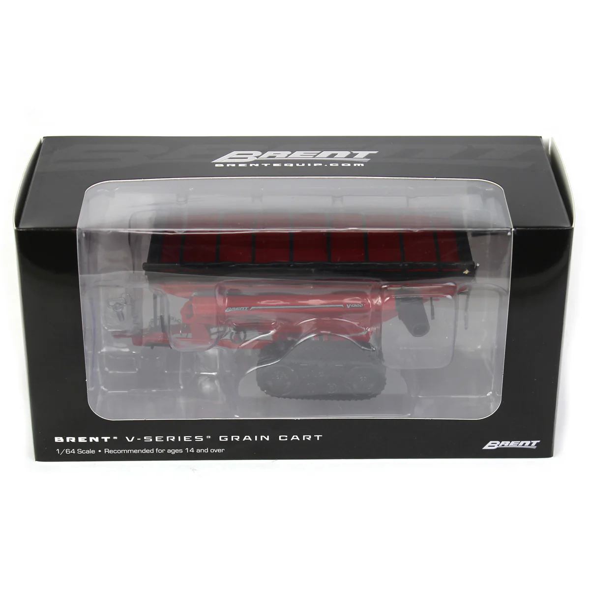 1/64 Brent V1300 Grain Cart with Tracks, Red - Image 5