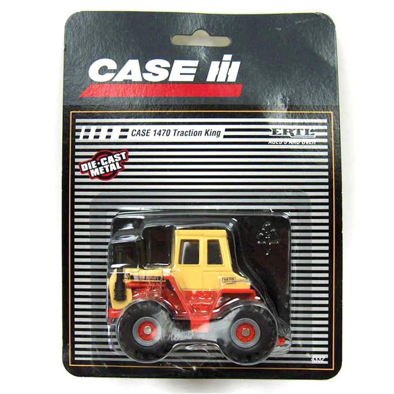 1/64 Case 1470 Traction King Tractor with Cab by ERTL