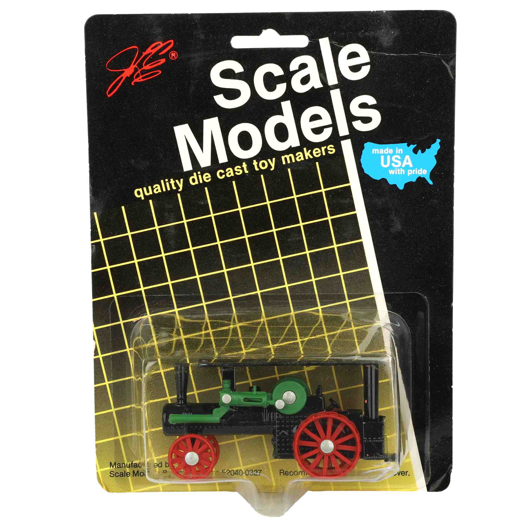 1/64 Case 1915 Steam Tractor with Canopy by Scale Models