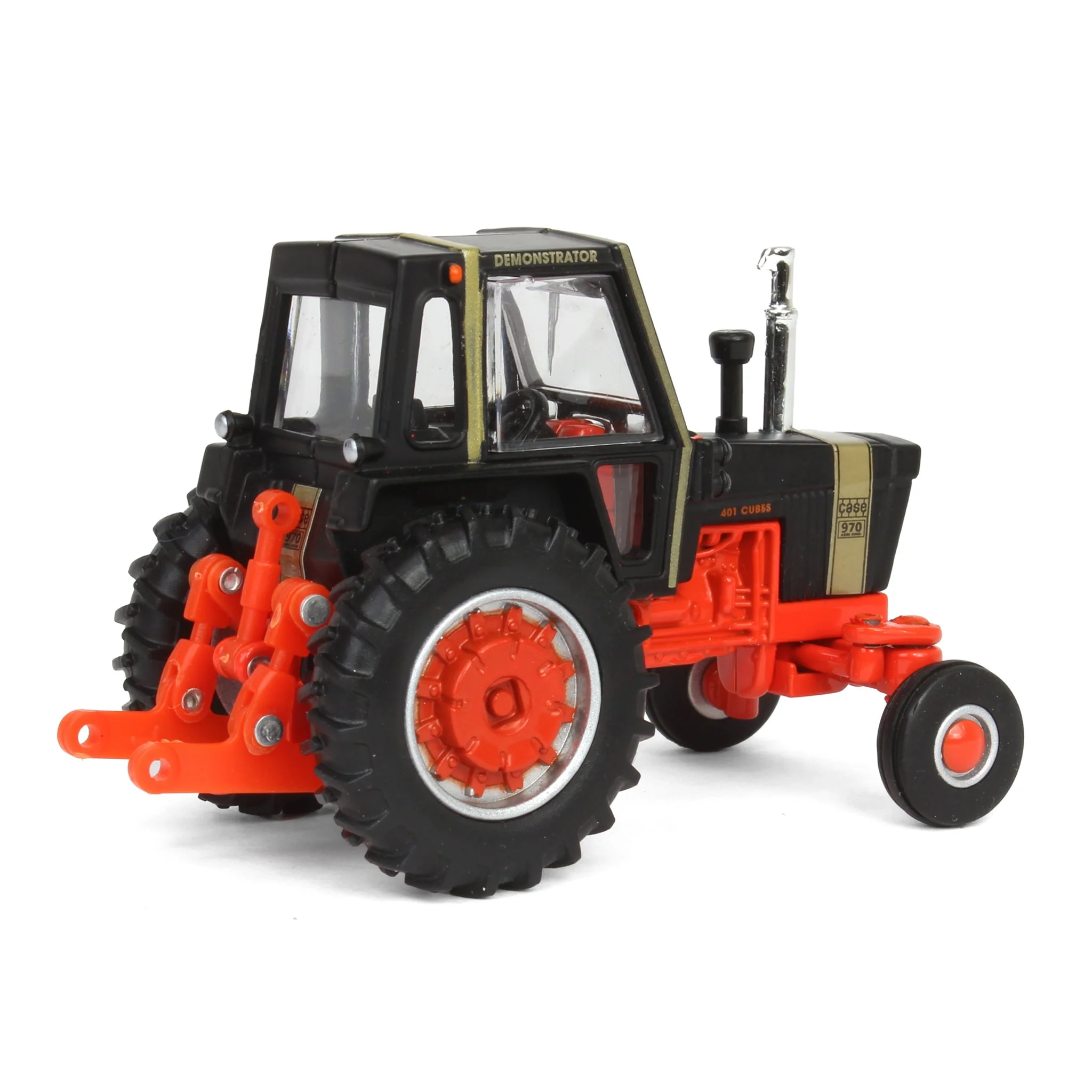 1/64 Case 970 & 1070 Agri King Black Knight Tractors Set, ERTL Prestige Collection - Image 3