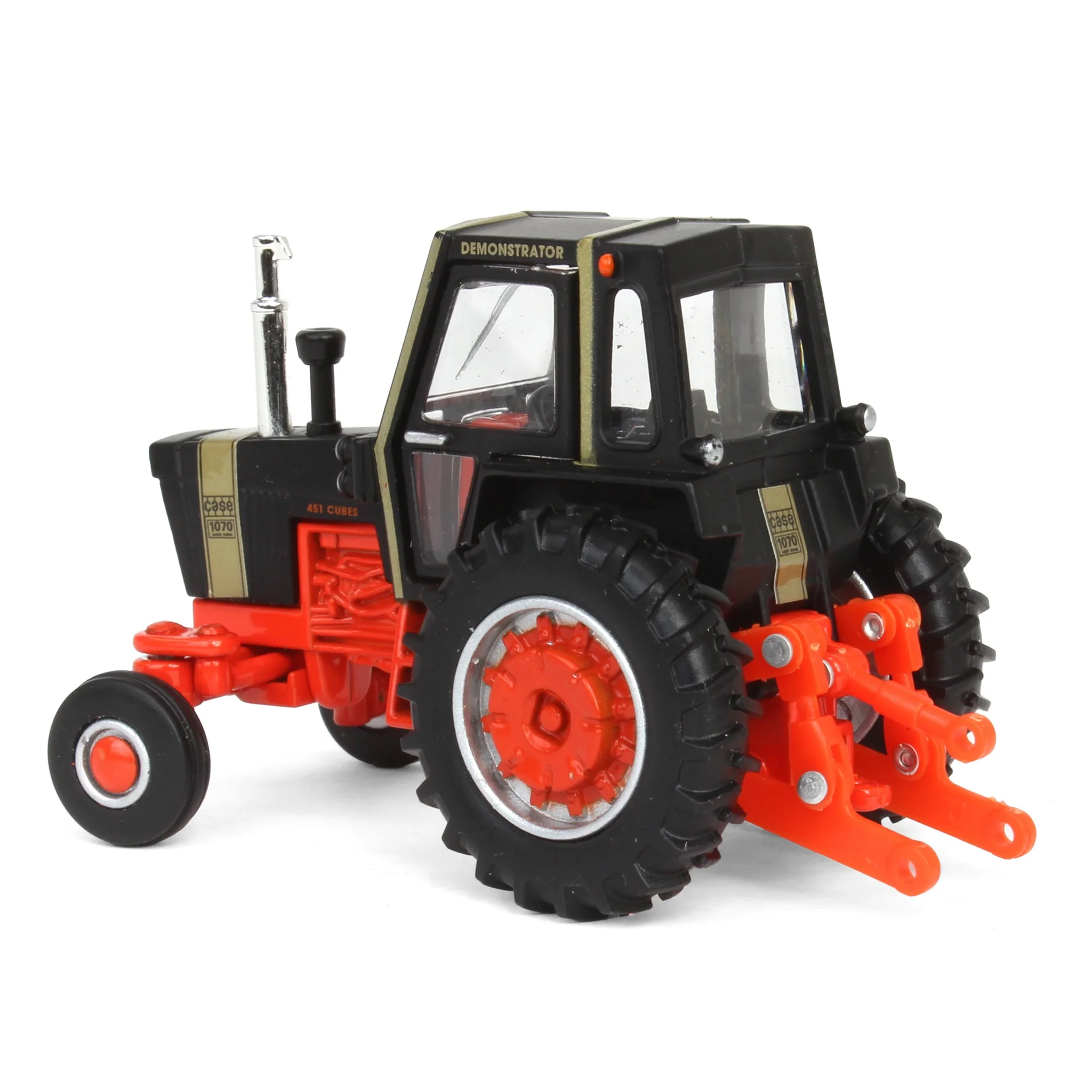 1/64 Case 970 & 1070 Agri King Black Knight Tractors Set, ERTL Prestige Collection - Image 4