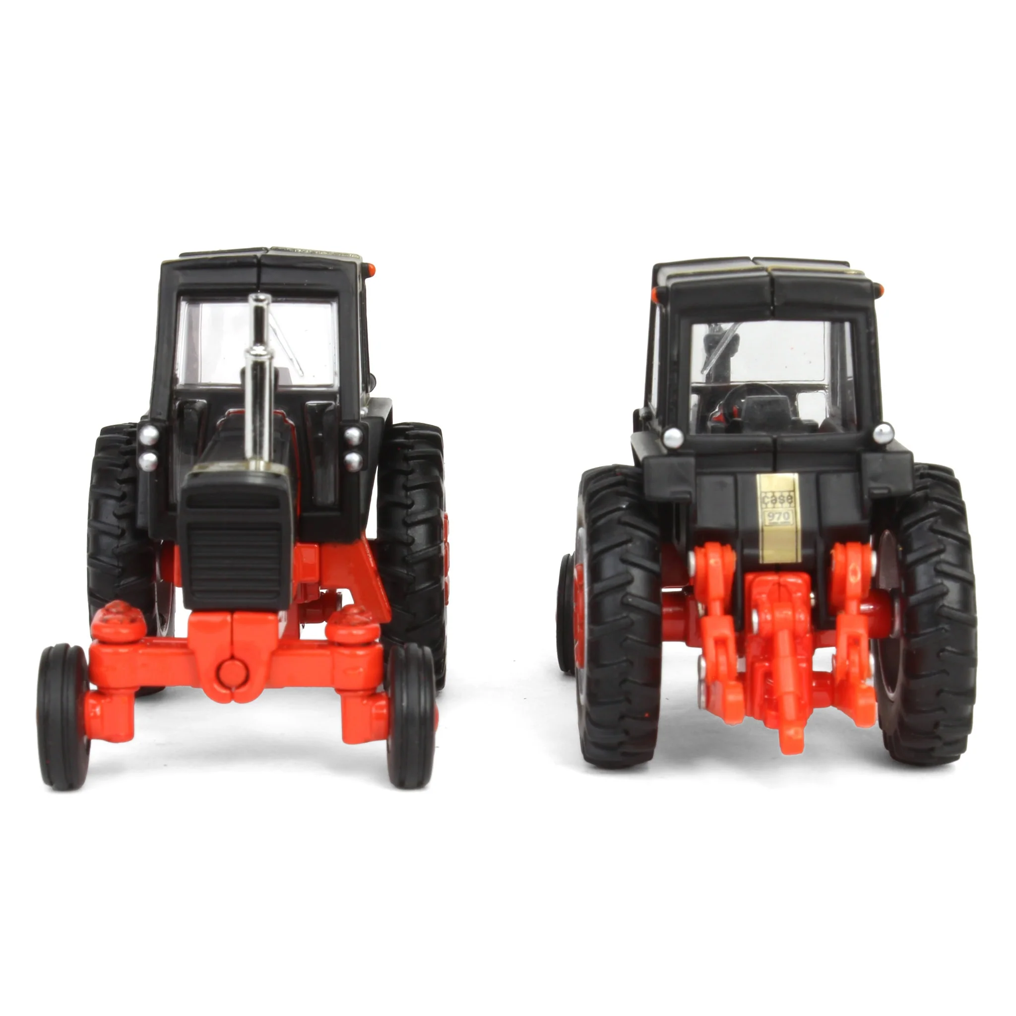1/64 Case 970 & 1070 Agri King Black Knight Tractors Set, ERTL Prestige Collection - Image 6