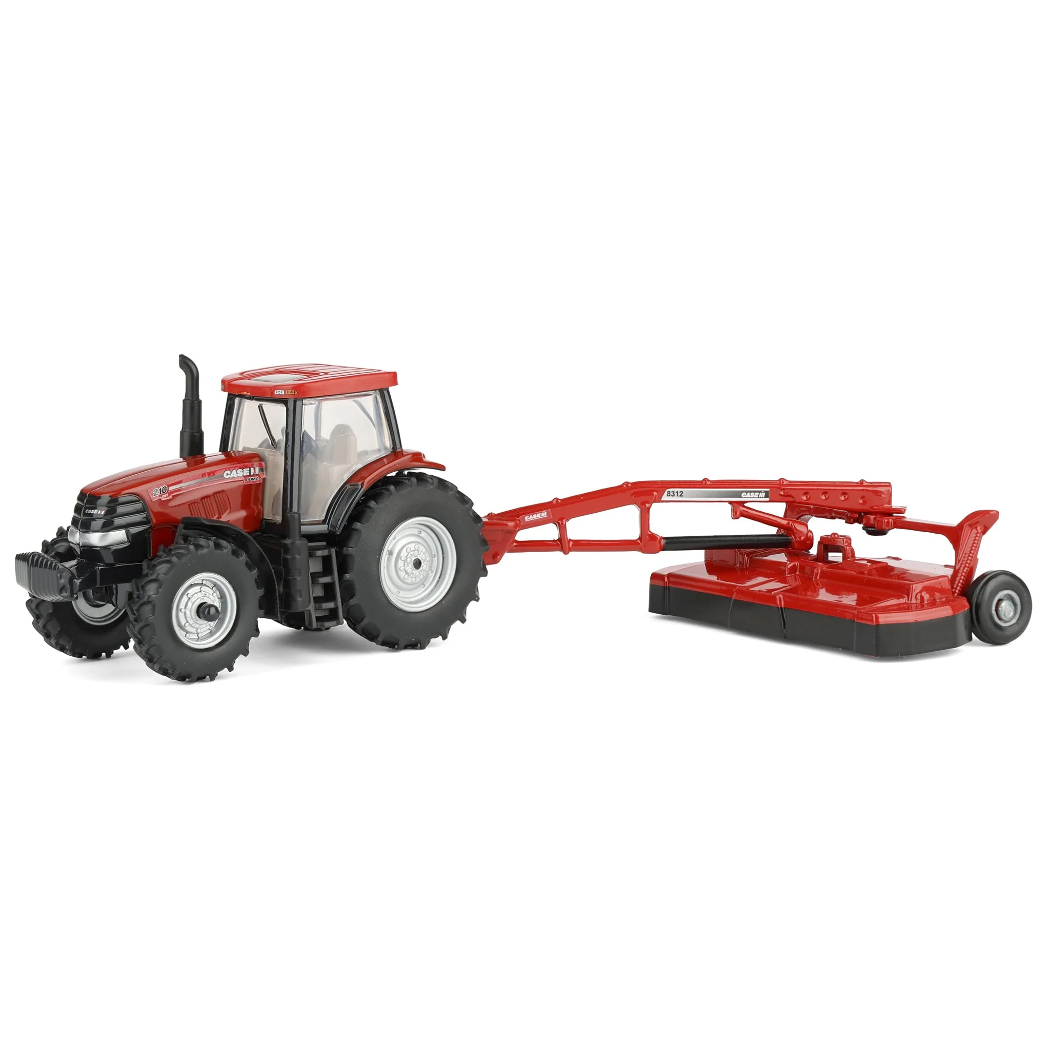 1/64 Case IH Haying Set with Tractor, Baler, Mower & Hay Rake by ERTL - Image 3