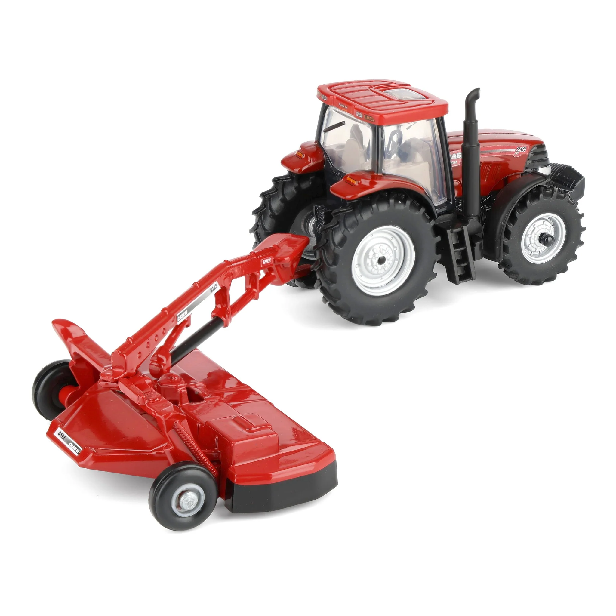 1/64 Case IH Haying Set with Tractor, Baler, Mower & Hay Rake by ERTL - Image 6