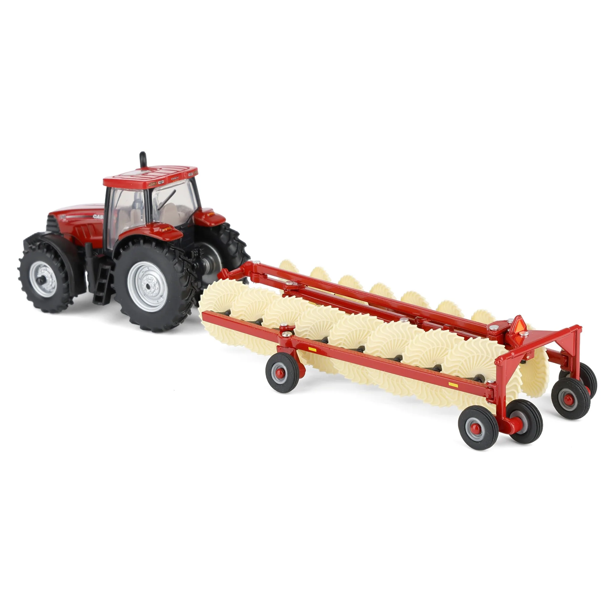 1/64 Case IH Haying Set with Tractor, Baler, Mower & Hay Rake by ERTL - Image 7