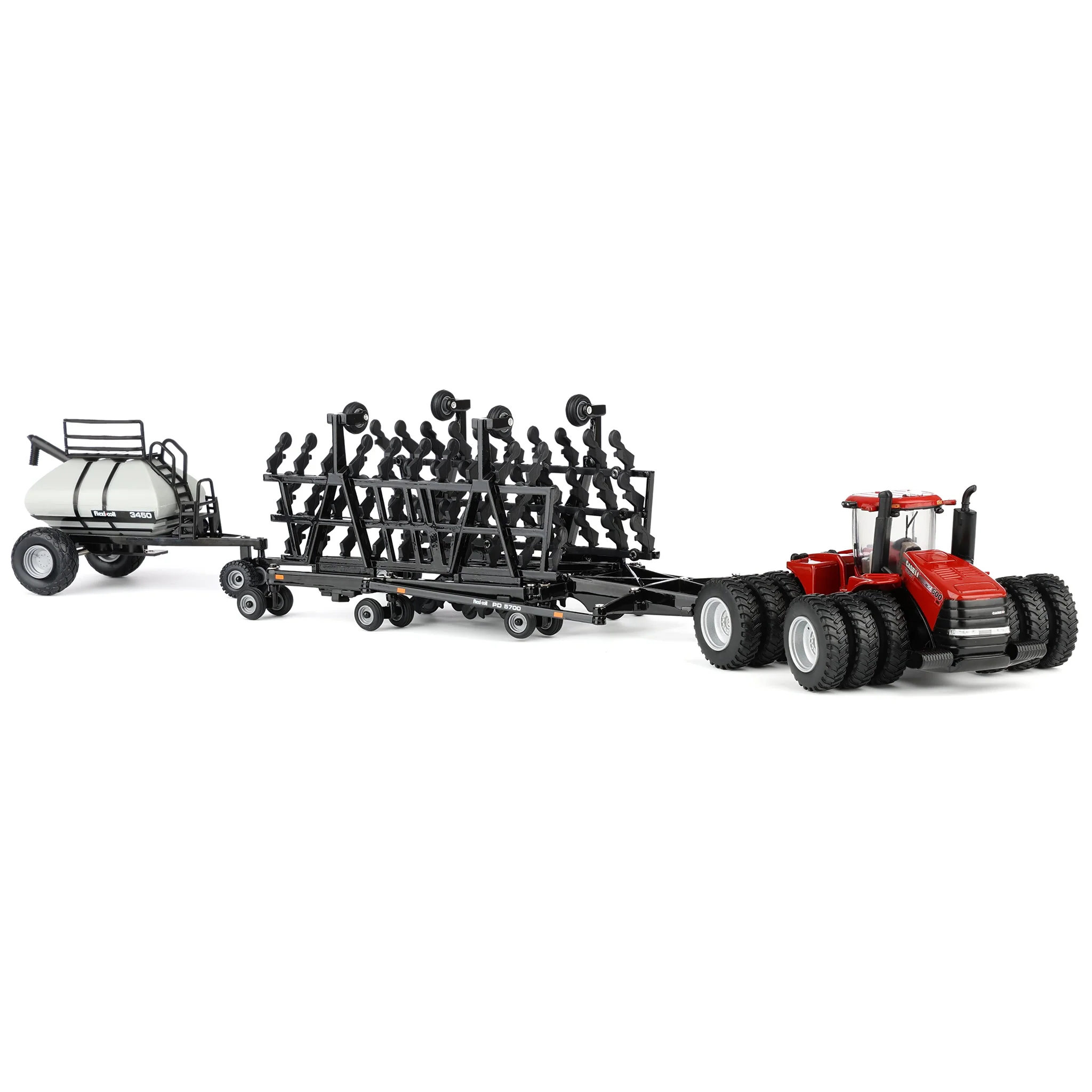 1/64 Case IH Steiger 600 HD Tractor with Flexi-Coil PD5700 Air Seeder & 3450 Cart, Outback Toys Exclusive - Image 2