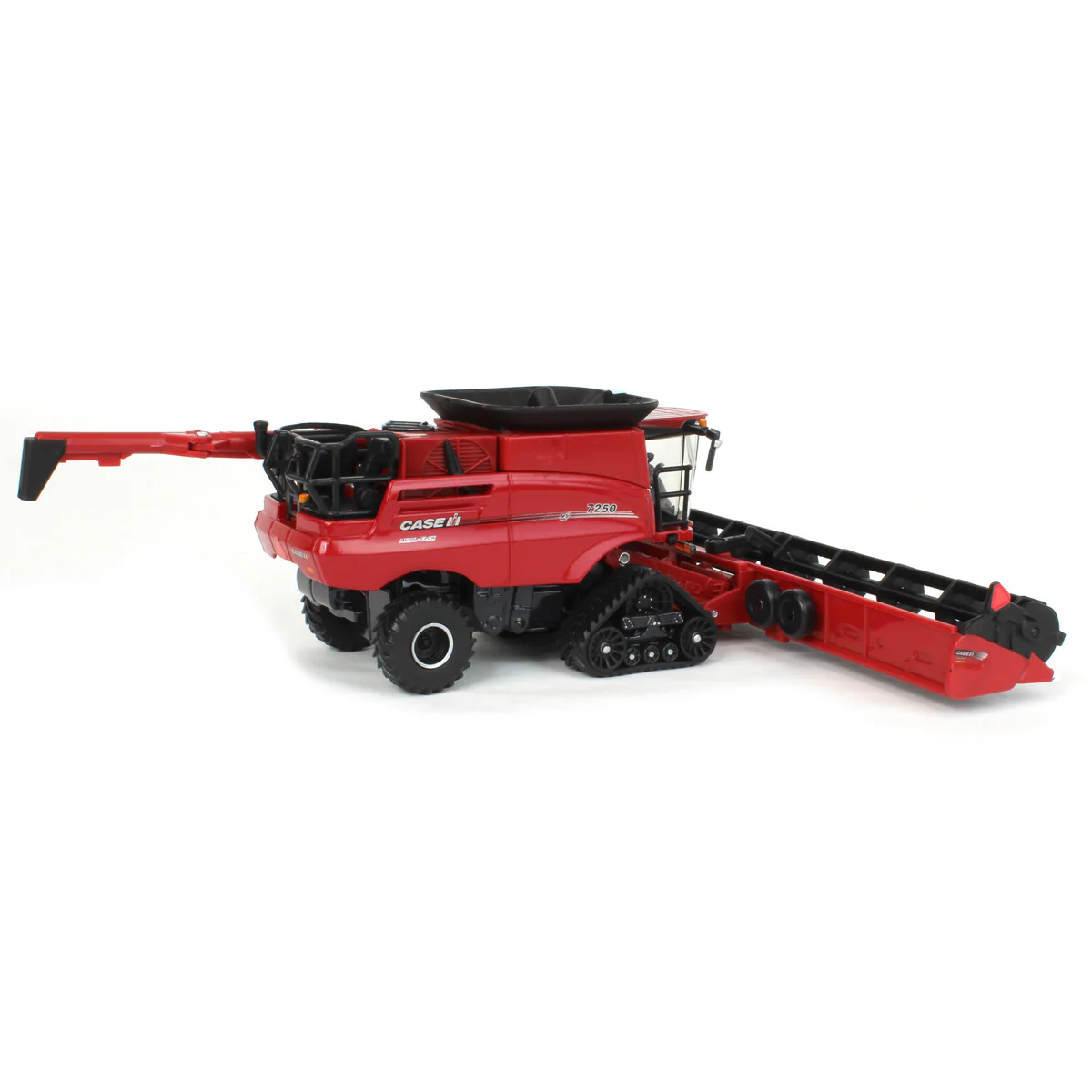 1/64 Case IH 7250 Tracked Combine with Corn & Grain Heads, ERTL Prestige Collection - Image 3