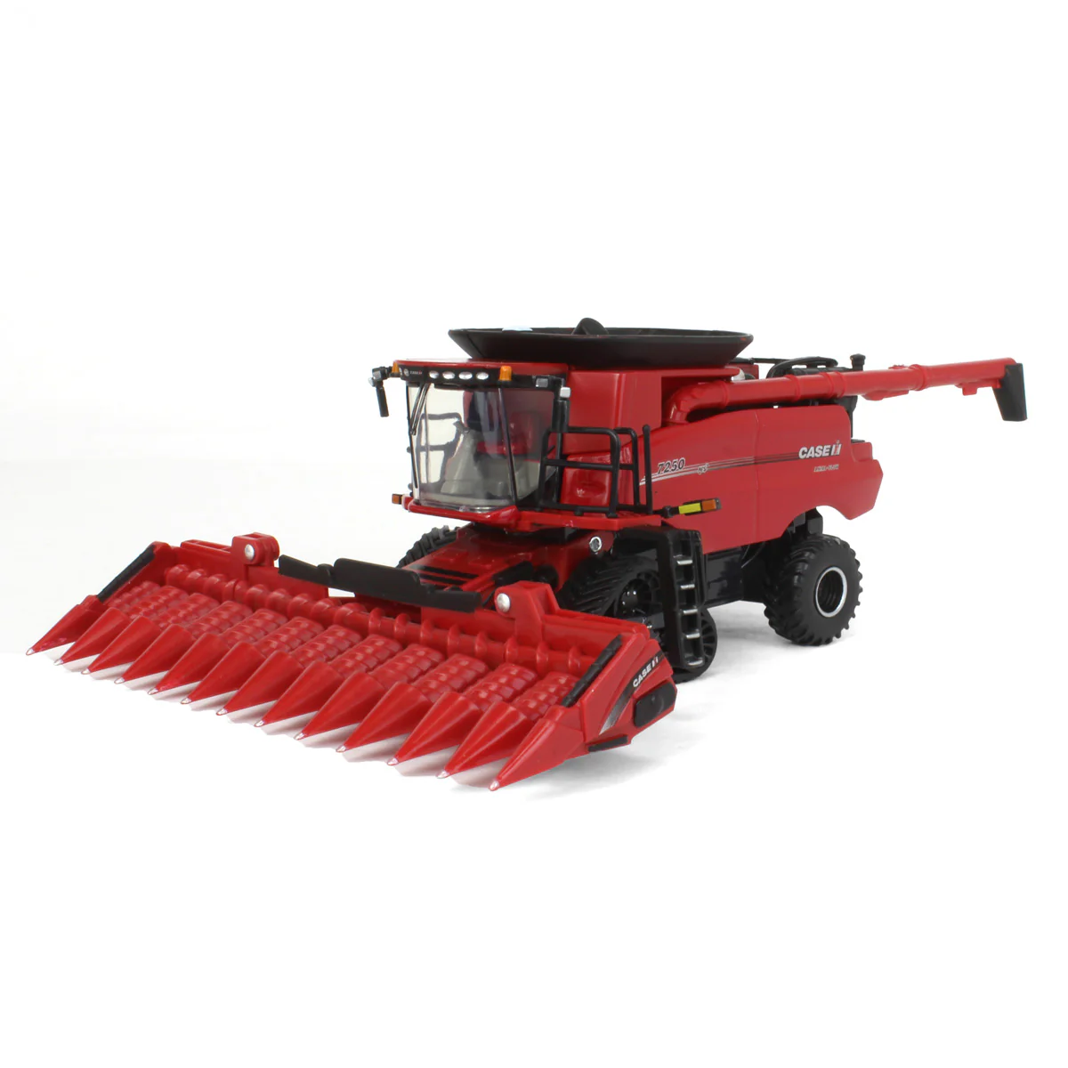 1/64 Case IH 7250 Tracked Combine with Corn & Grain Heads, ERTL Prestige Collection - Image 5