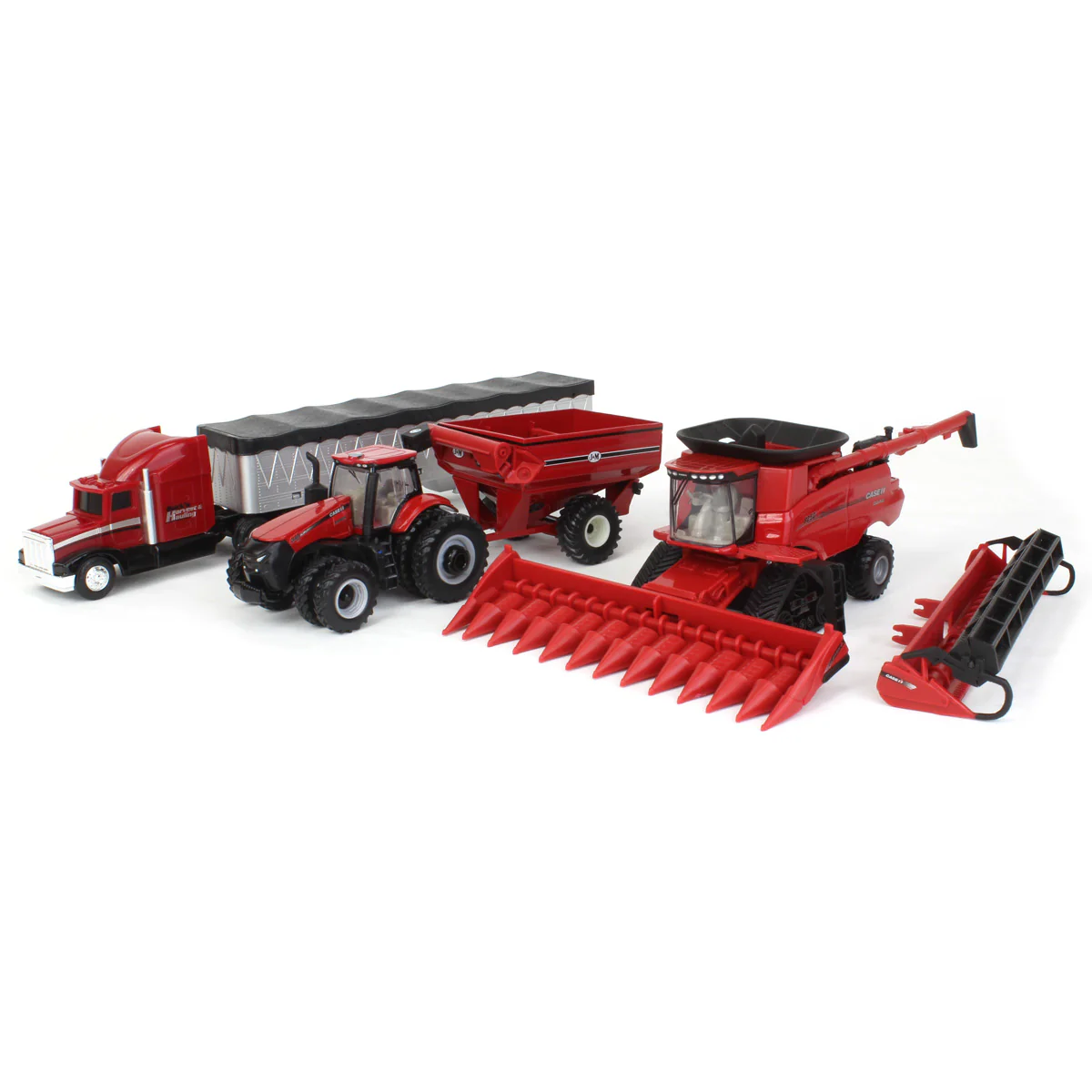 1/64 Case IH 8250 Combine Harvesting Set by ERTL