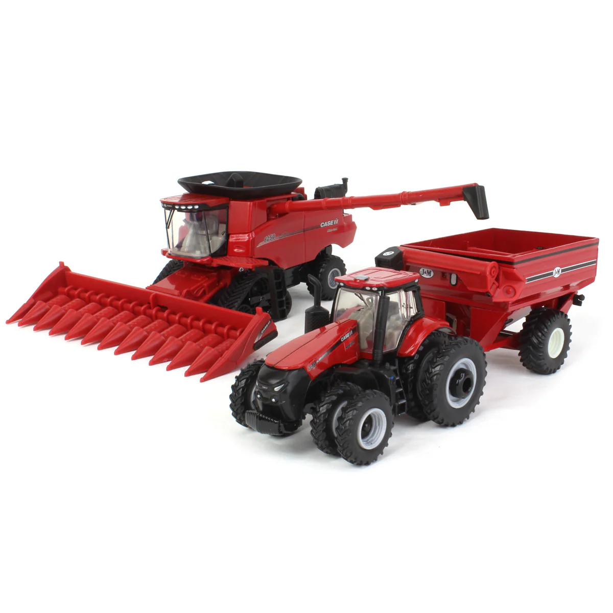 1/64 Case IH 8250 Combine Harvesting Set by ERTL - Image 2