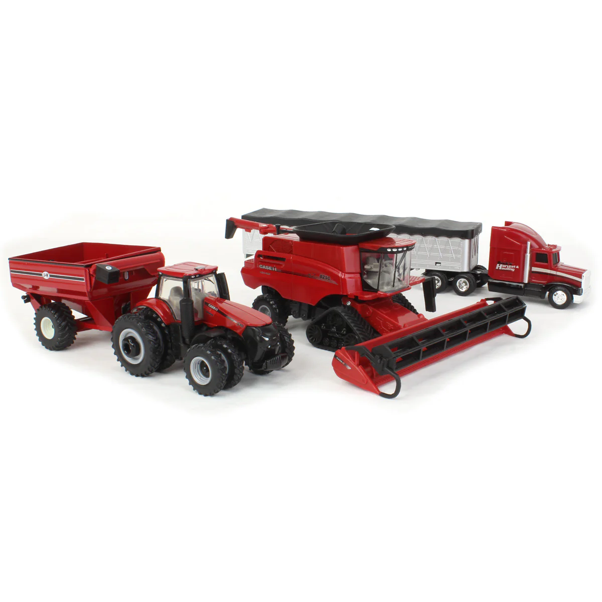 1/64 Case IH 8250 Combine Harvesting Set by ERTL - Image 5
