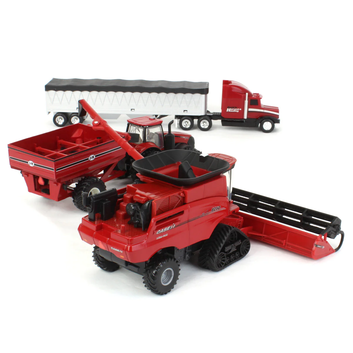 1/64 Case IH 8250 Combine Harvesting Set by ERTL - Image 6