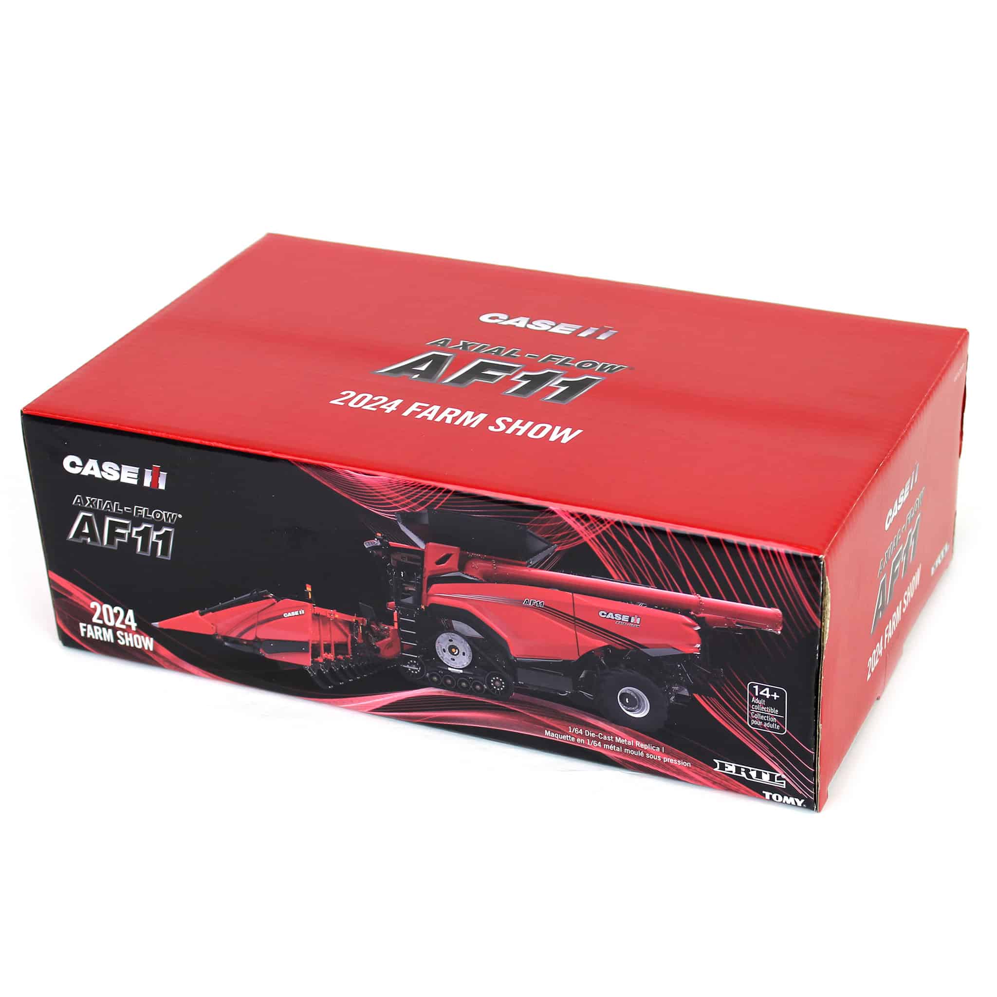 1/64 Case IH AF11 Combine with Tracks, 2024 Farm Show, ERTL Prestige Collection - Image 10