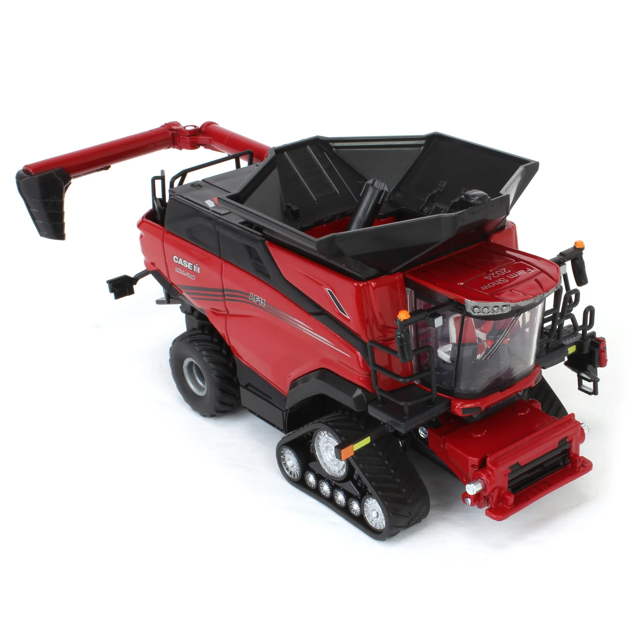 1/64 Case IH AF11 Combine with Tracks, 2024 Farm Show, ERTL Prestige Collection - Image 9