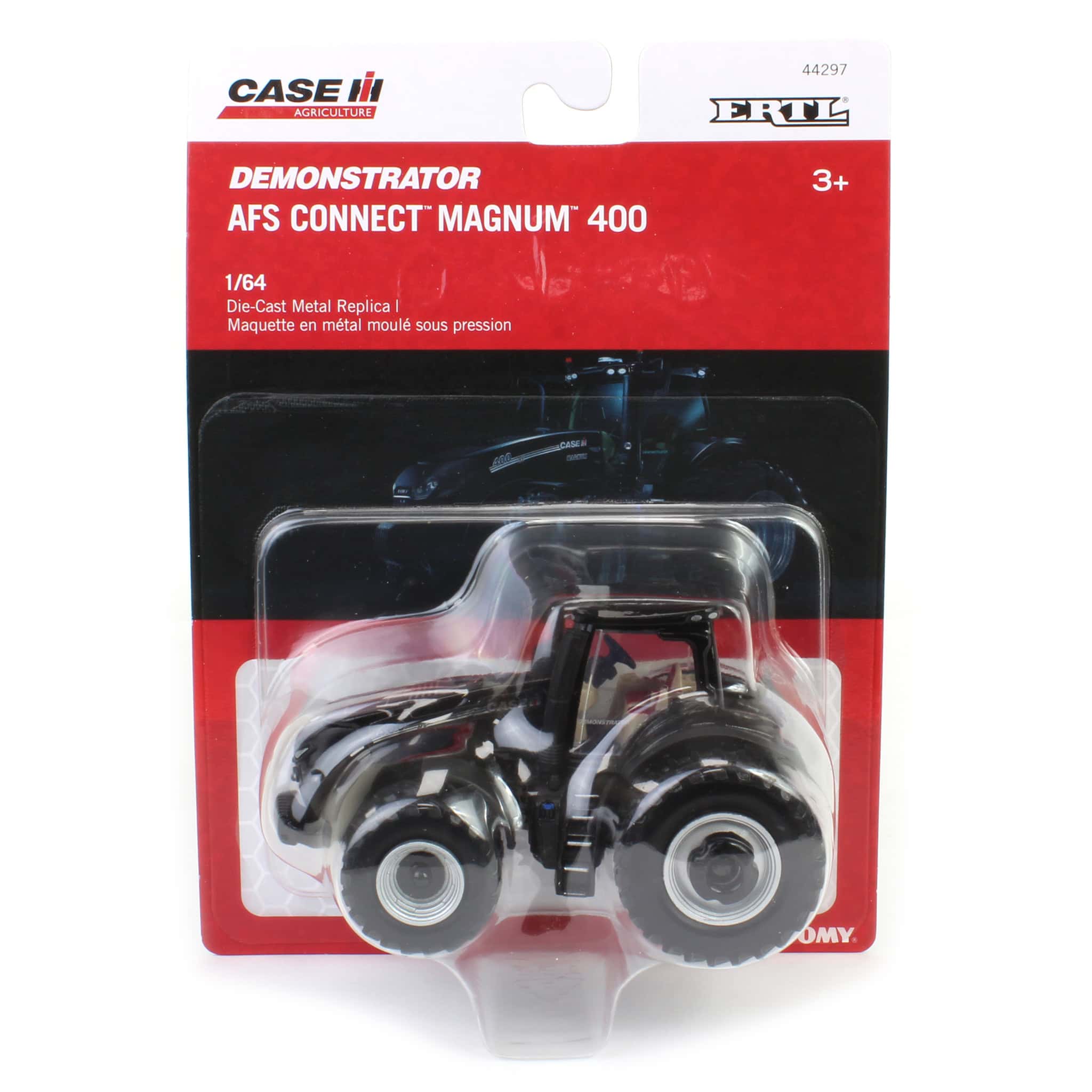 1/64 Case IH AFS Connect Magnum 400 Demonstrator Tractor with Front & Rear Duals by ERTL - Image 5