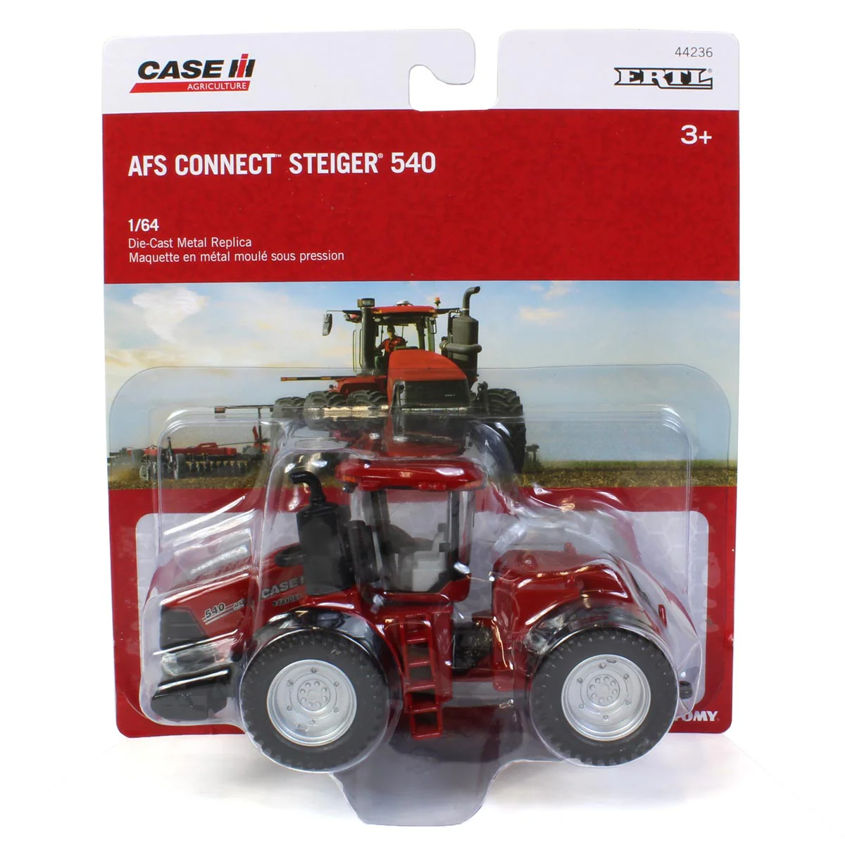 1/64 Case IH AFS Connect Steiger 540 4WD Tractor with Duals by ERTL - Image 5