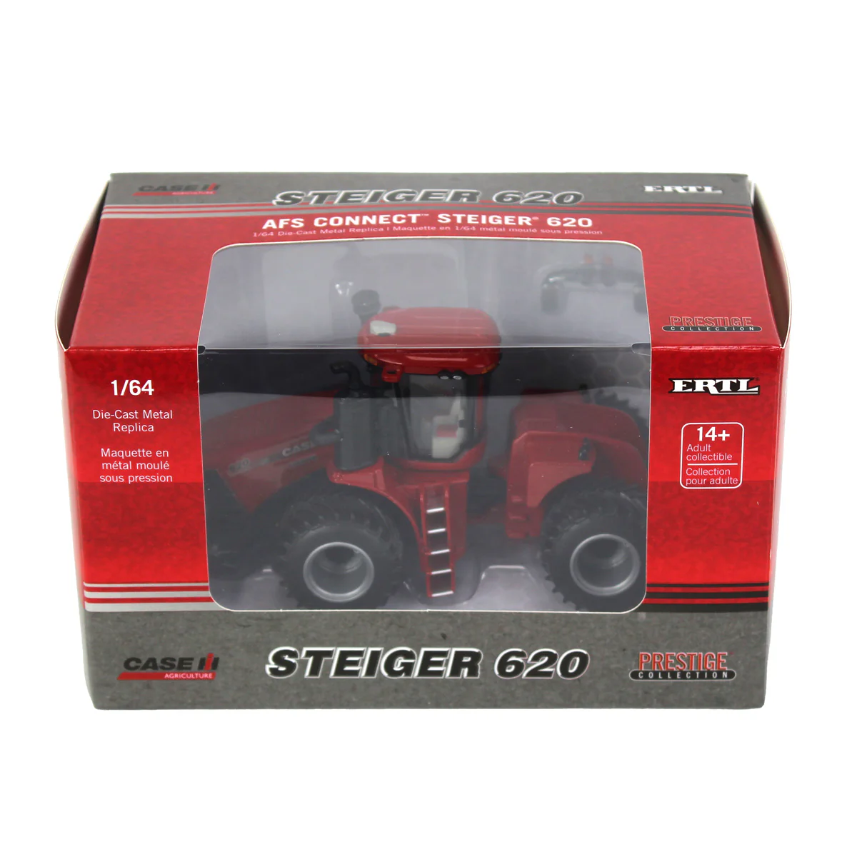 1/64 Case IH AFS Connect Steiger 620 Tractor with LSW Tires, ERTL Prestige Collection - Image 6