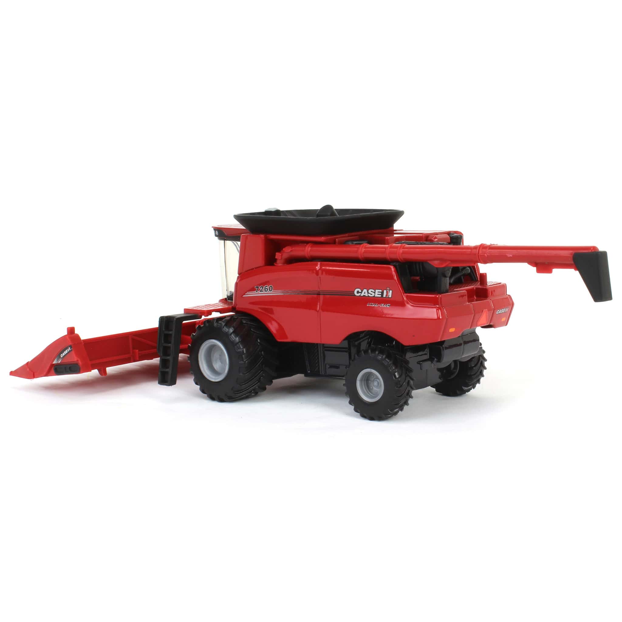 1/64 Case IH Axial-Flow 7260 Combine with Wide Singles, Corn Head & Grain Head by ERTL - Image 4