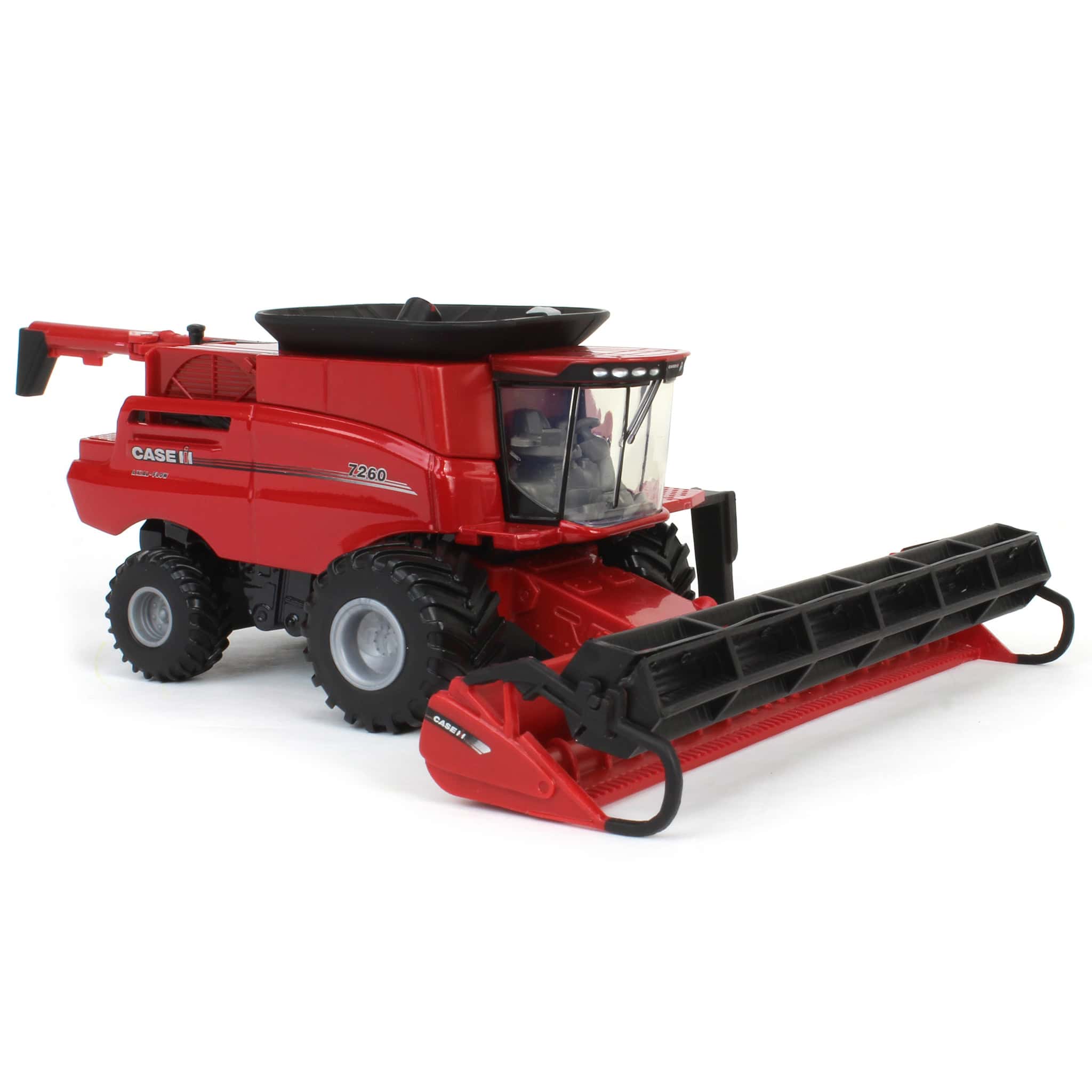 1/64 Case IH Axial-Flow 7260 Combine with Wide Singles, Corn Head & Grain Head by ERTL - Image 6