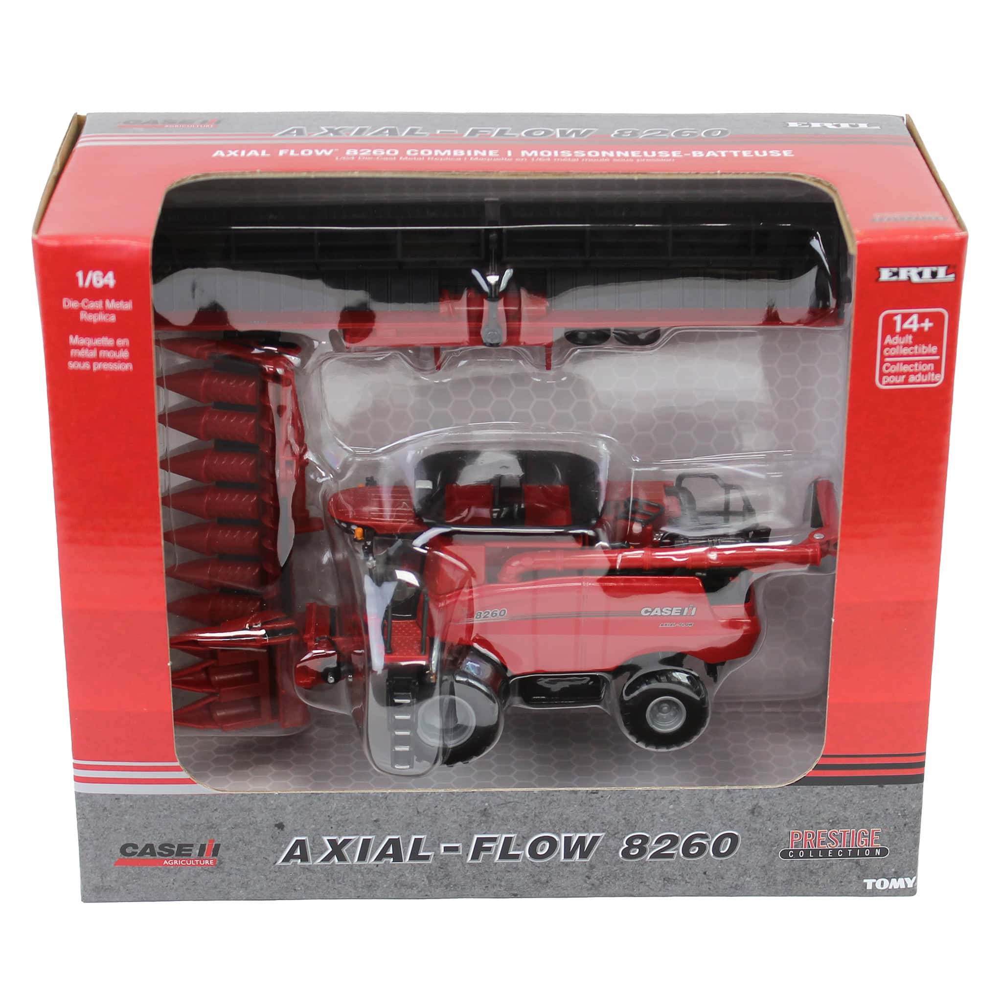 1/64 Case IH Axial-Flow 8260 Combine with Duals, ERTL Prestige Collection - Image 10
