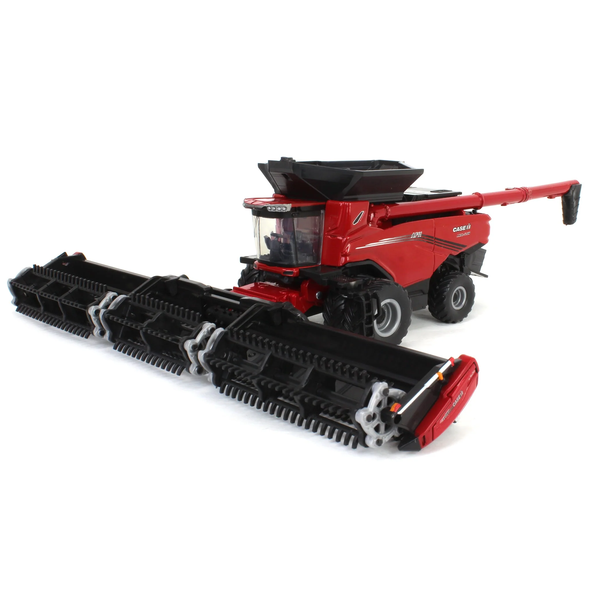 1/64 Case IH Axial-Flow AF11 Combine with Duals, Draper Head & Corn Head by ERTL - Image 2