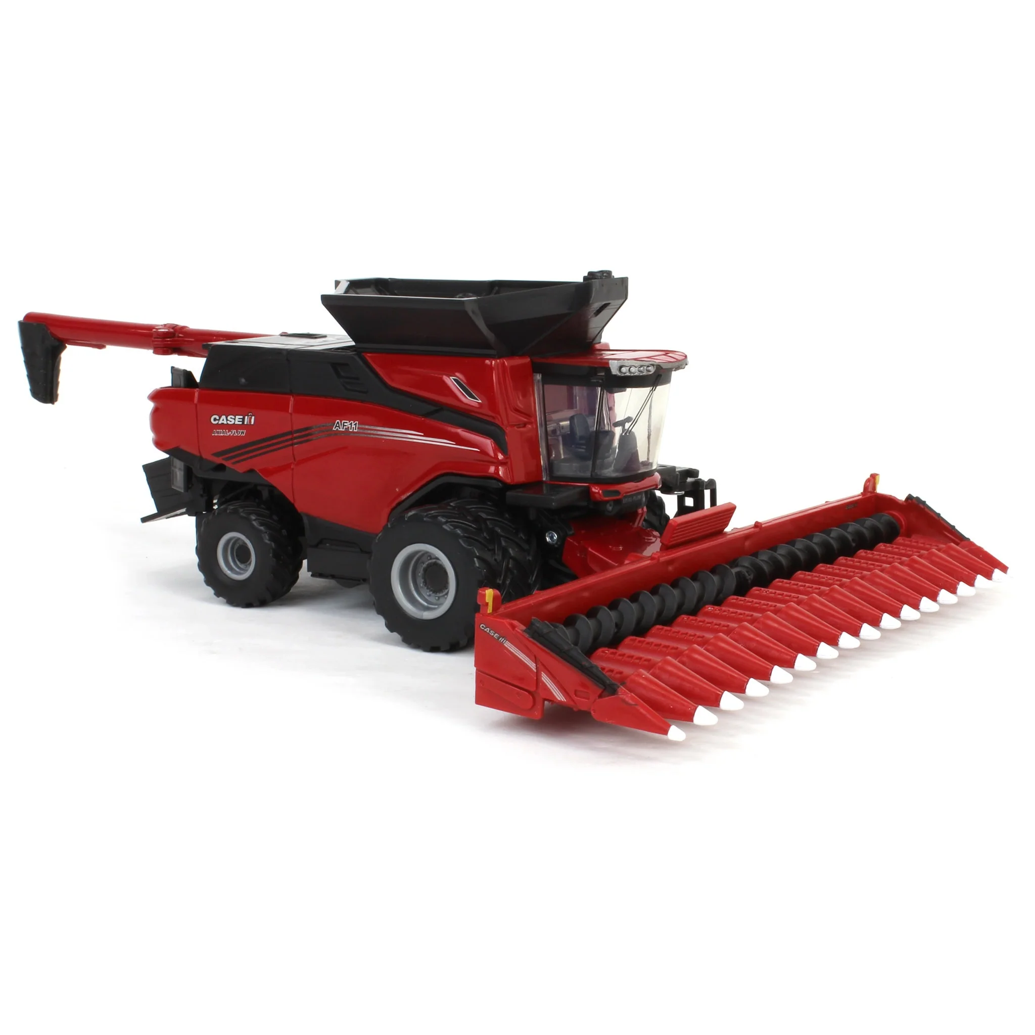 1/64 Case IH Axial-Flow AF11 Combine with Duals, Draper Head & Corn Head by ERTL - Image 8