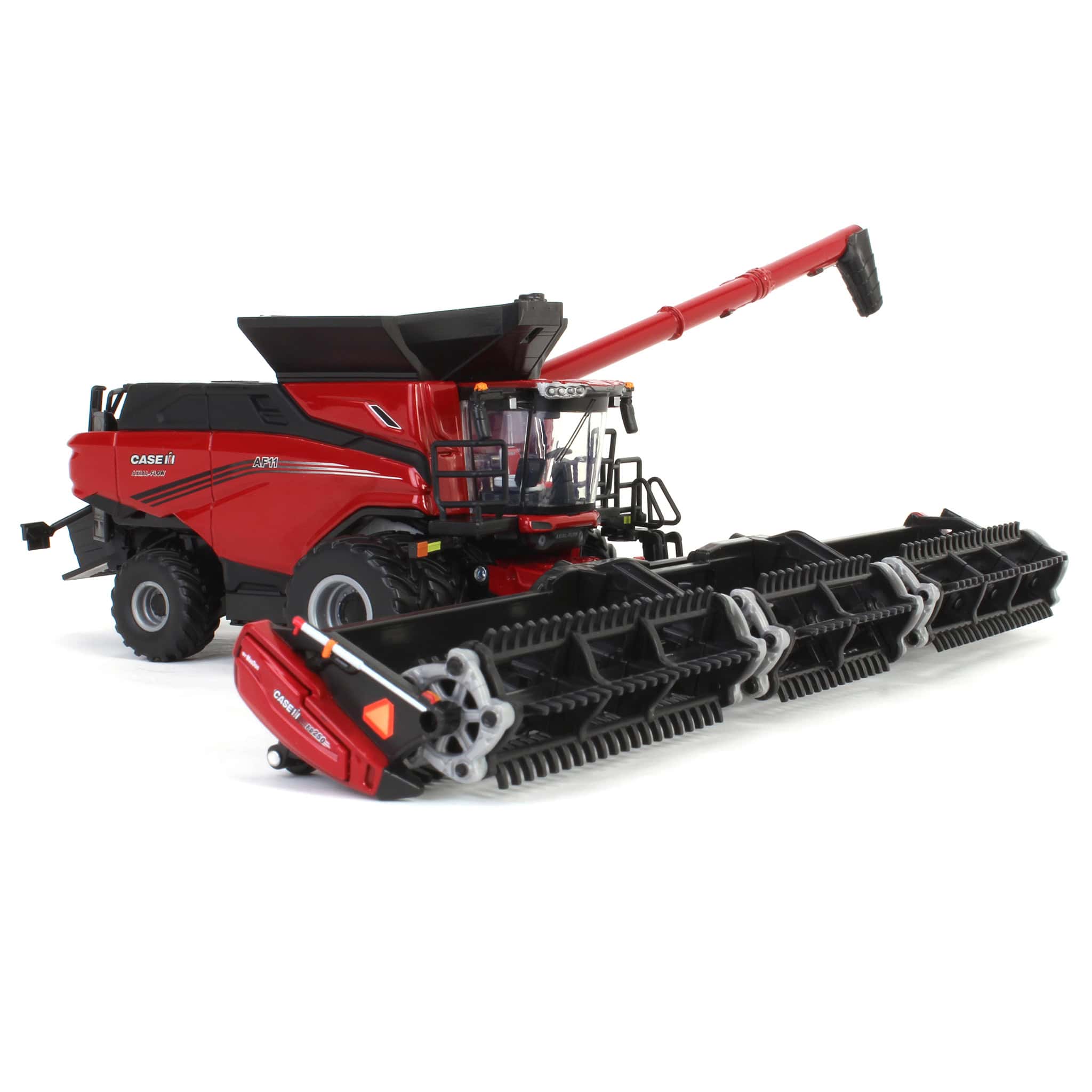 1/64 Case IH Axial-Flow AF11 Combine with Duals, Draper Head & Corn Head, ERTL Prestige Collection - Image 3